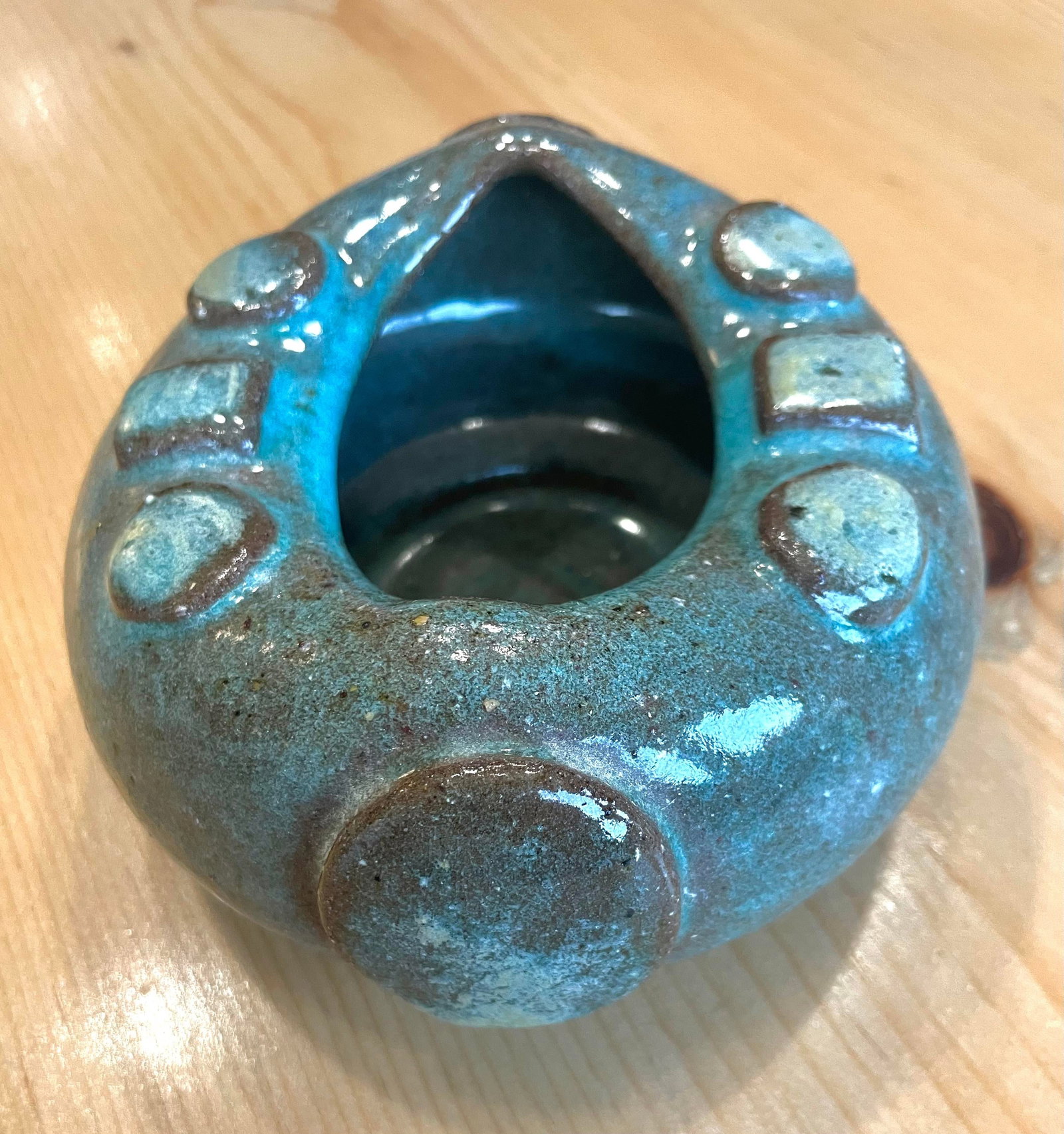 Brutalist Studio Pottery Vessel Ca. 1970 - 2