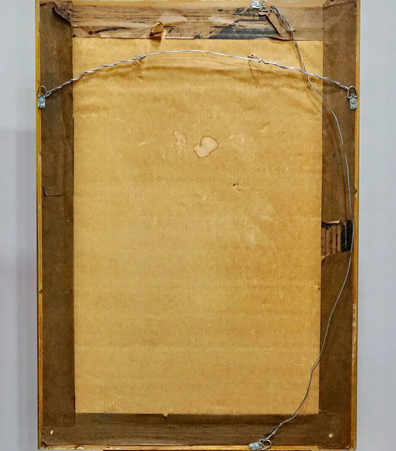 Late 20th Century Ornate Gold Wood Medallion Beveled Hanging Wall Mirror - 4