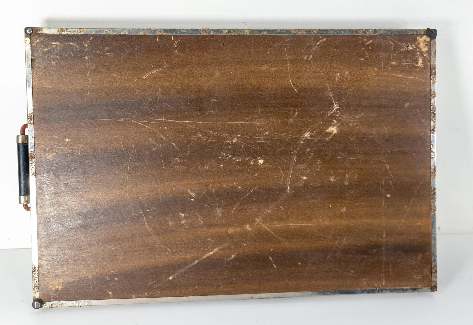 1930's Art Deco "The Jazz Tray" Modernism Reverse Painted Glass Cocktail Tray - 12