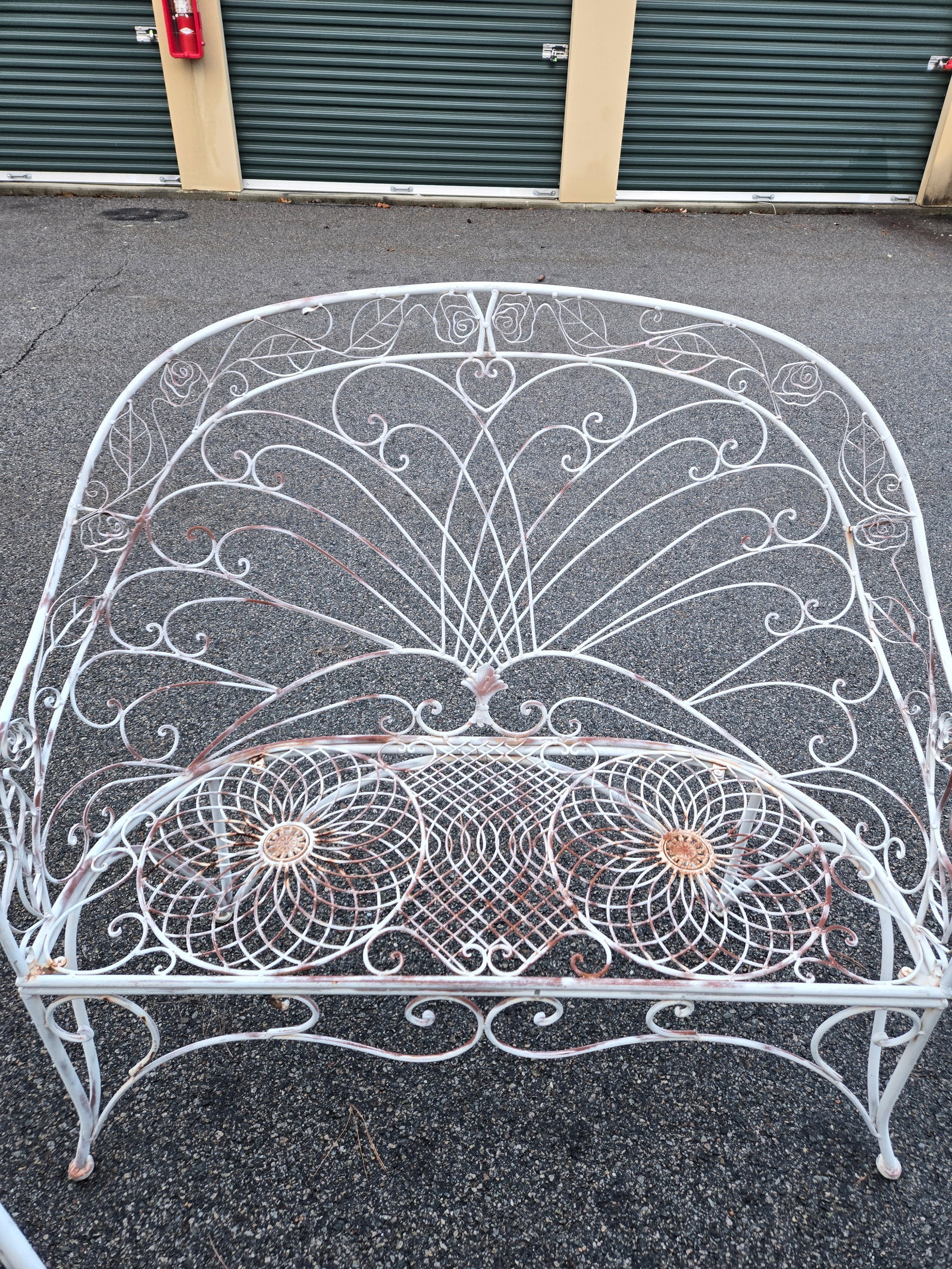 Vintage Salterini Wrought Iron Outdoor Patio Furniture, 3 Pieces - 3