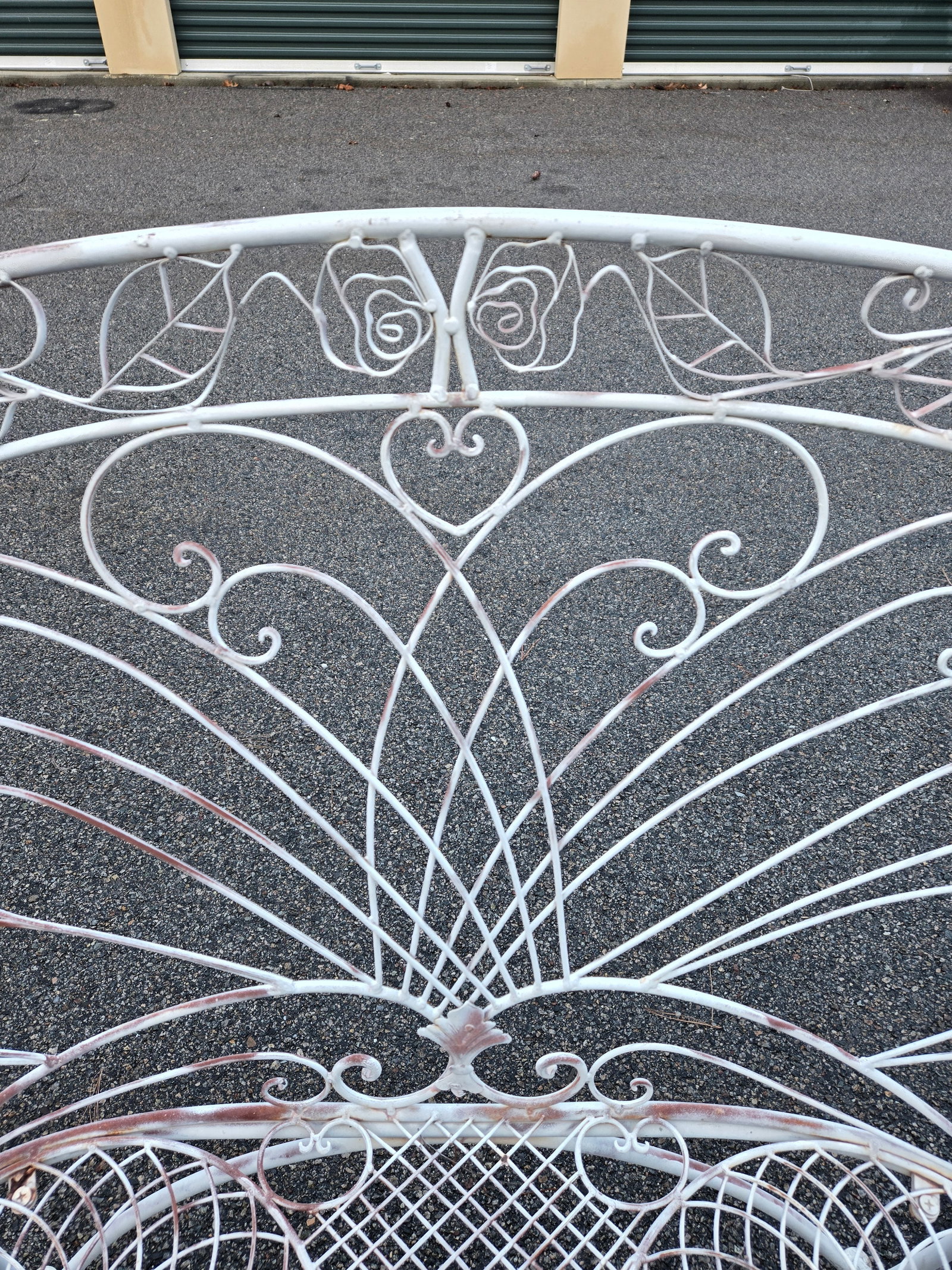 Vintage Salterini Wrought Iron Outdoor Patio Furniture, 3 Pieces - 4