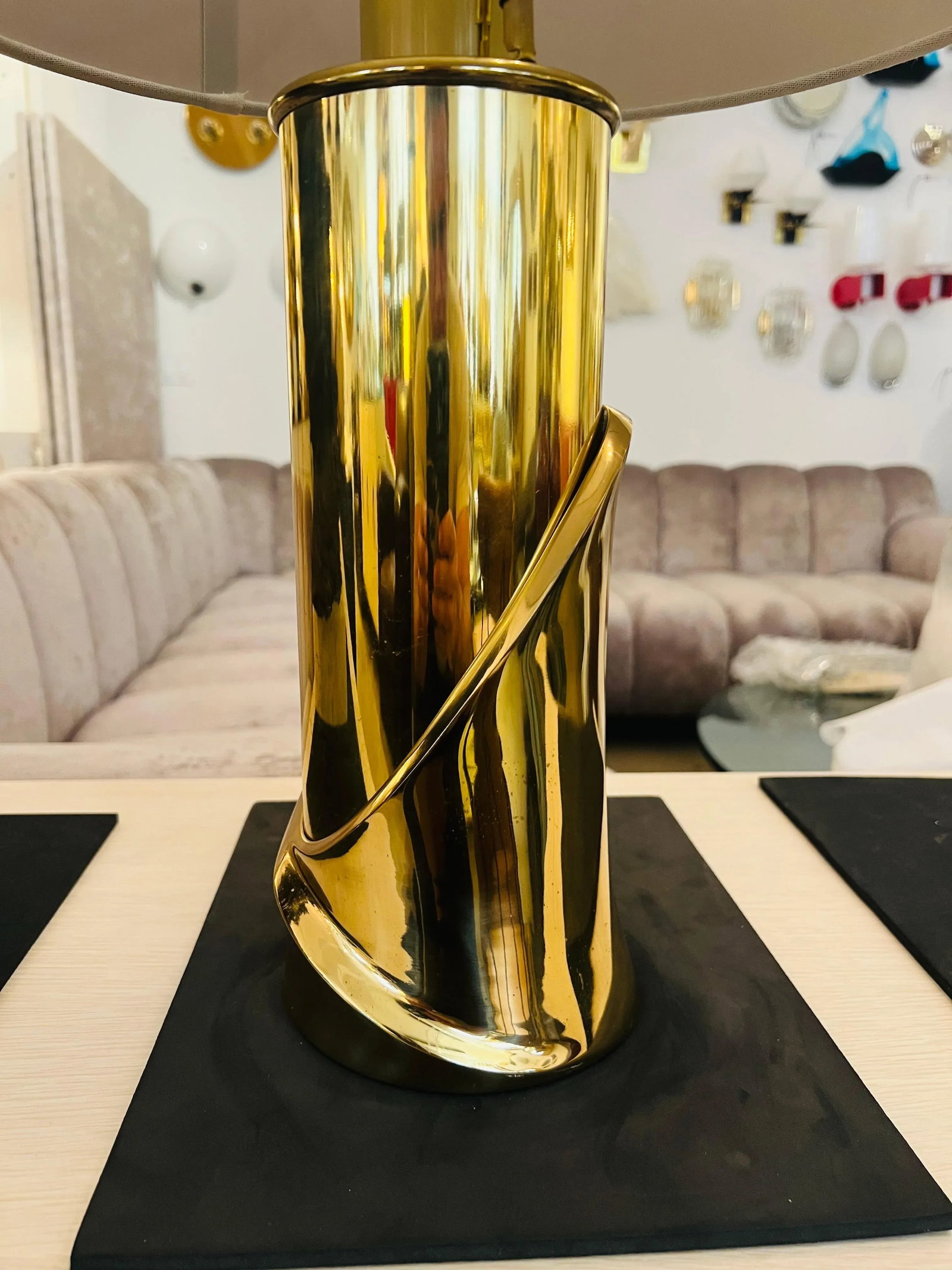 Luciano Frigerio 1970s Sculptural Italian Table Lamp Midcentury - 10