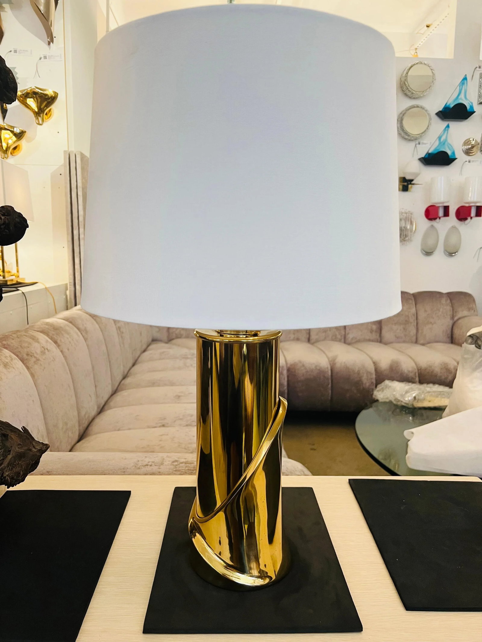 Luciano Frigerio 1970s Sculptural Italian Table Lamp Midcentury - 5