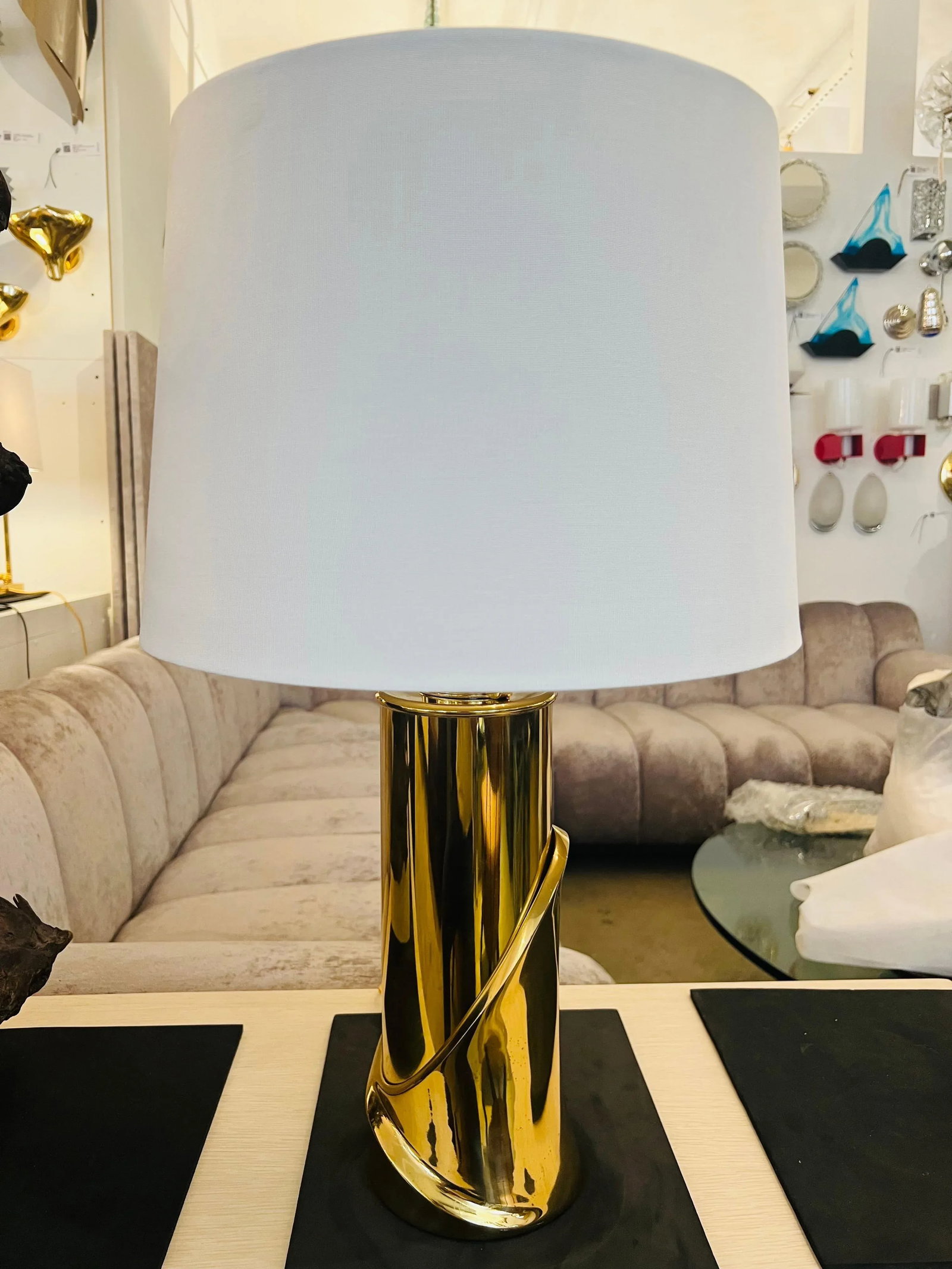 Luciano Frigerio 1970s Sculptural Italian Table Lamp Midcentury - 6