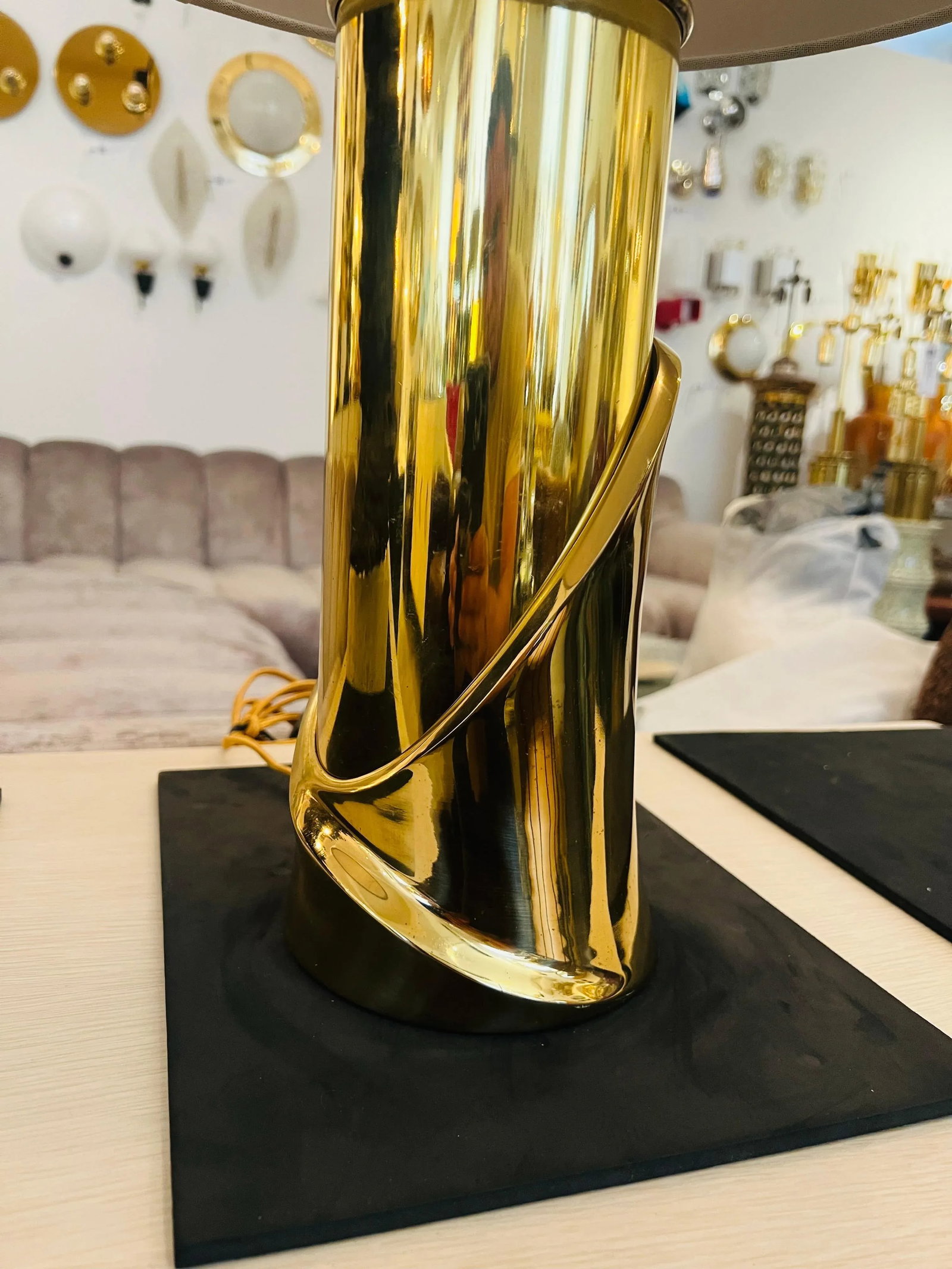 Luciano Frigerio 1970s Sculptural Italian Table Lamp Midcentury - 9