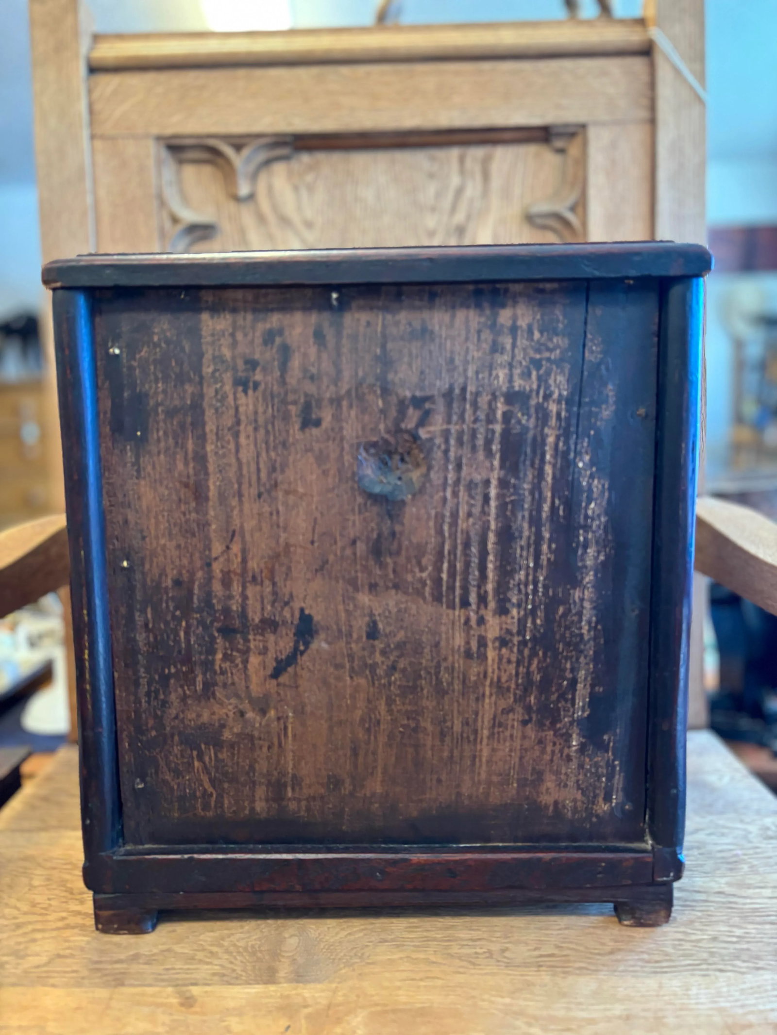 19th Century English Salesman's Sample Mahogany Chest of Drawers - 4