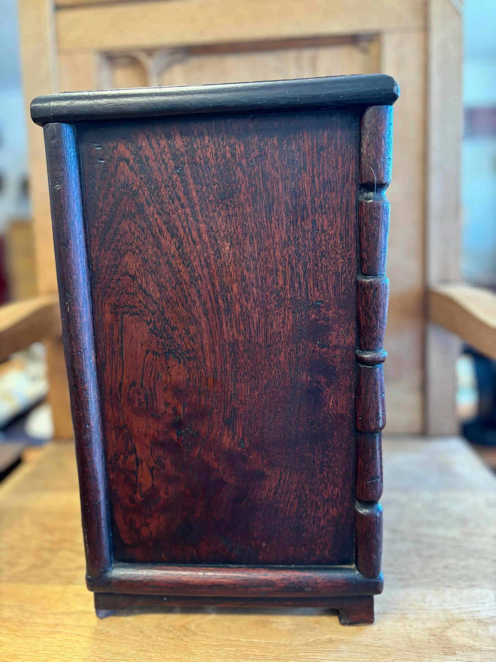 19th Century English Salesman's Sample Mahogany Chest of Drawers - 5