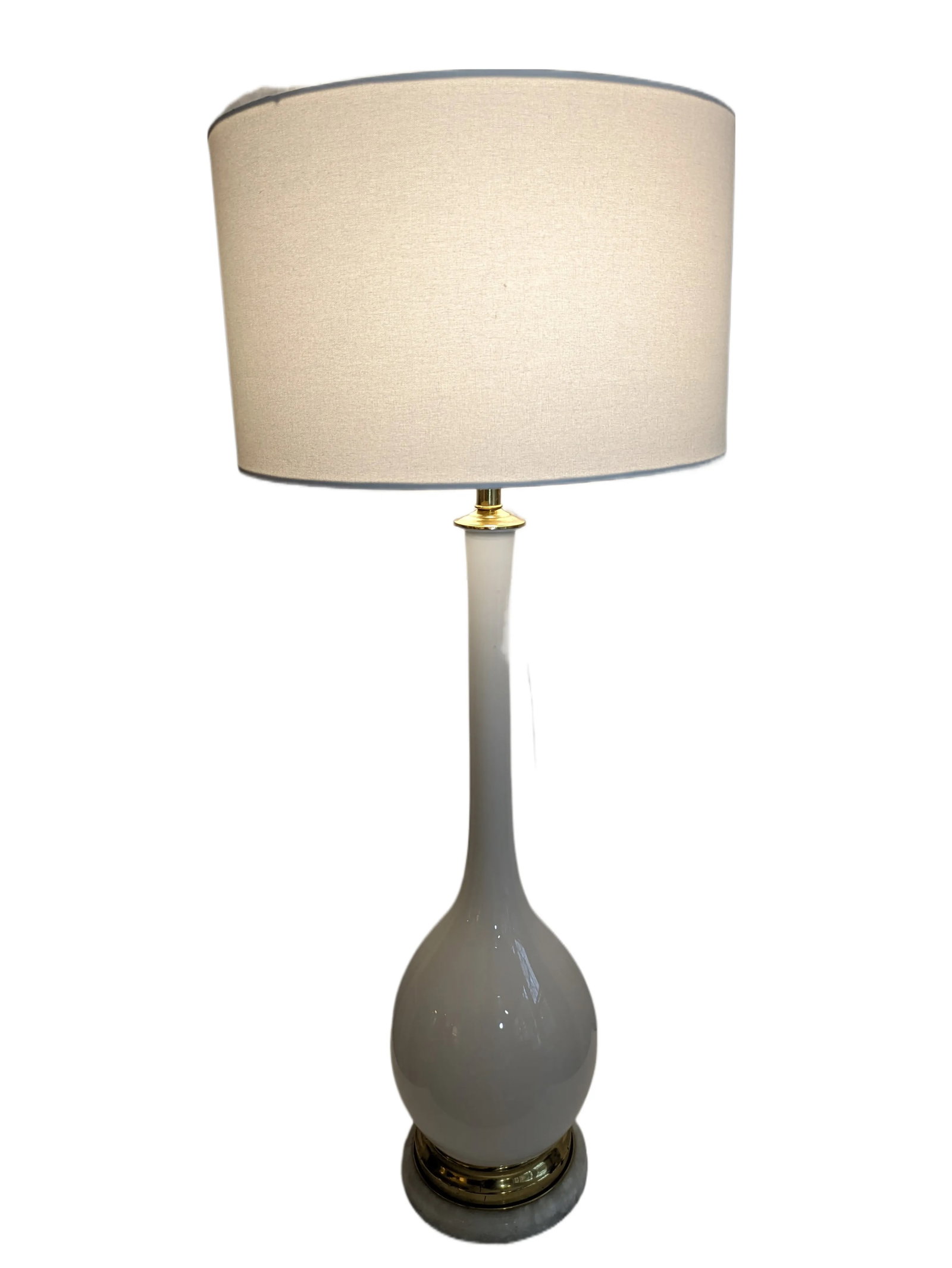 Mid-Century Archimede Leguso Murano Glass Long Neck Lamp - 3