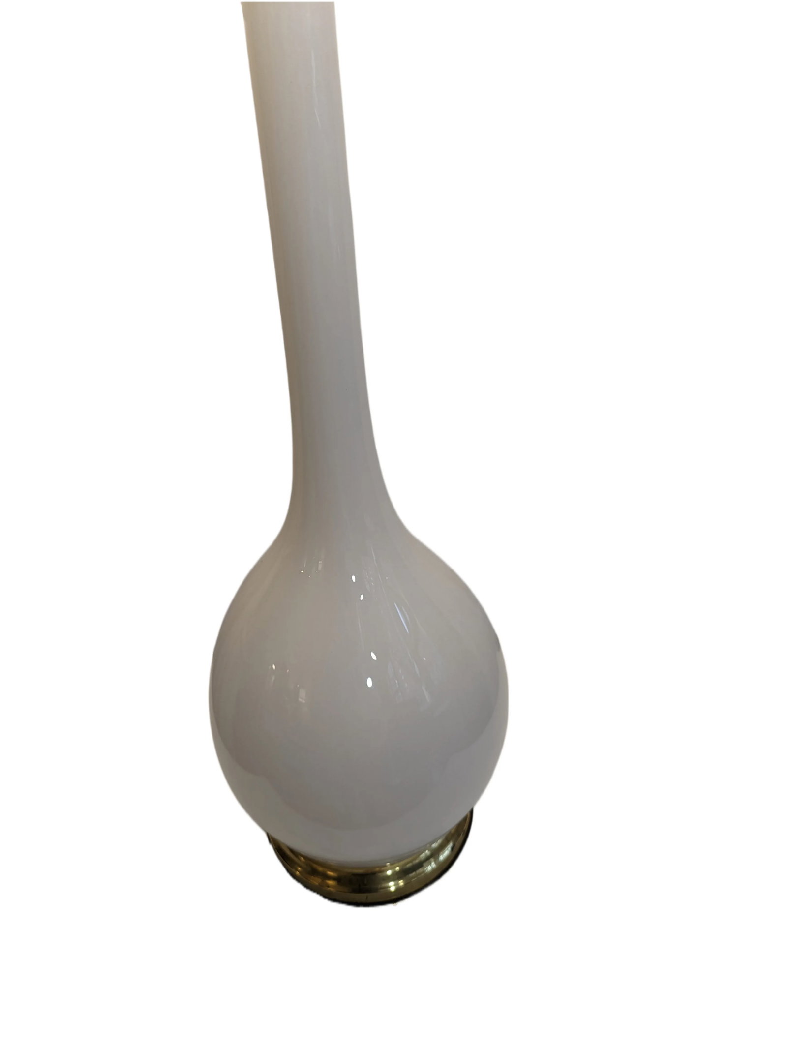 Mid-Century Archimede Leguso Murano Glass Long Neck Lamp - 5