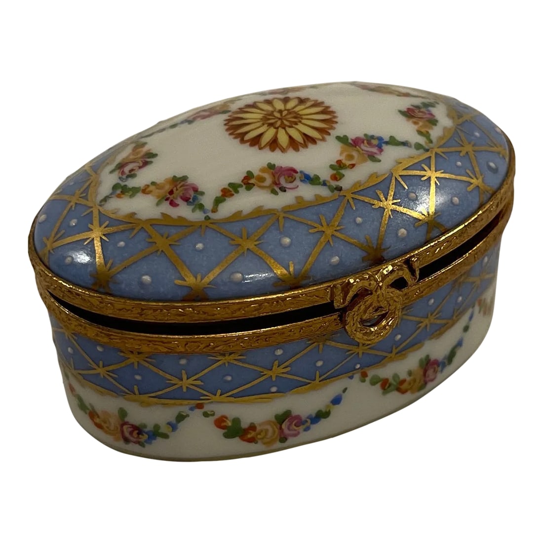 Mid 20th Century Limoges French Porcelain Box (1 of 5)