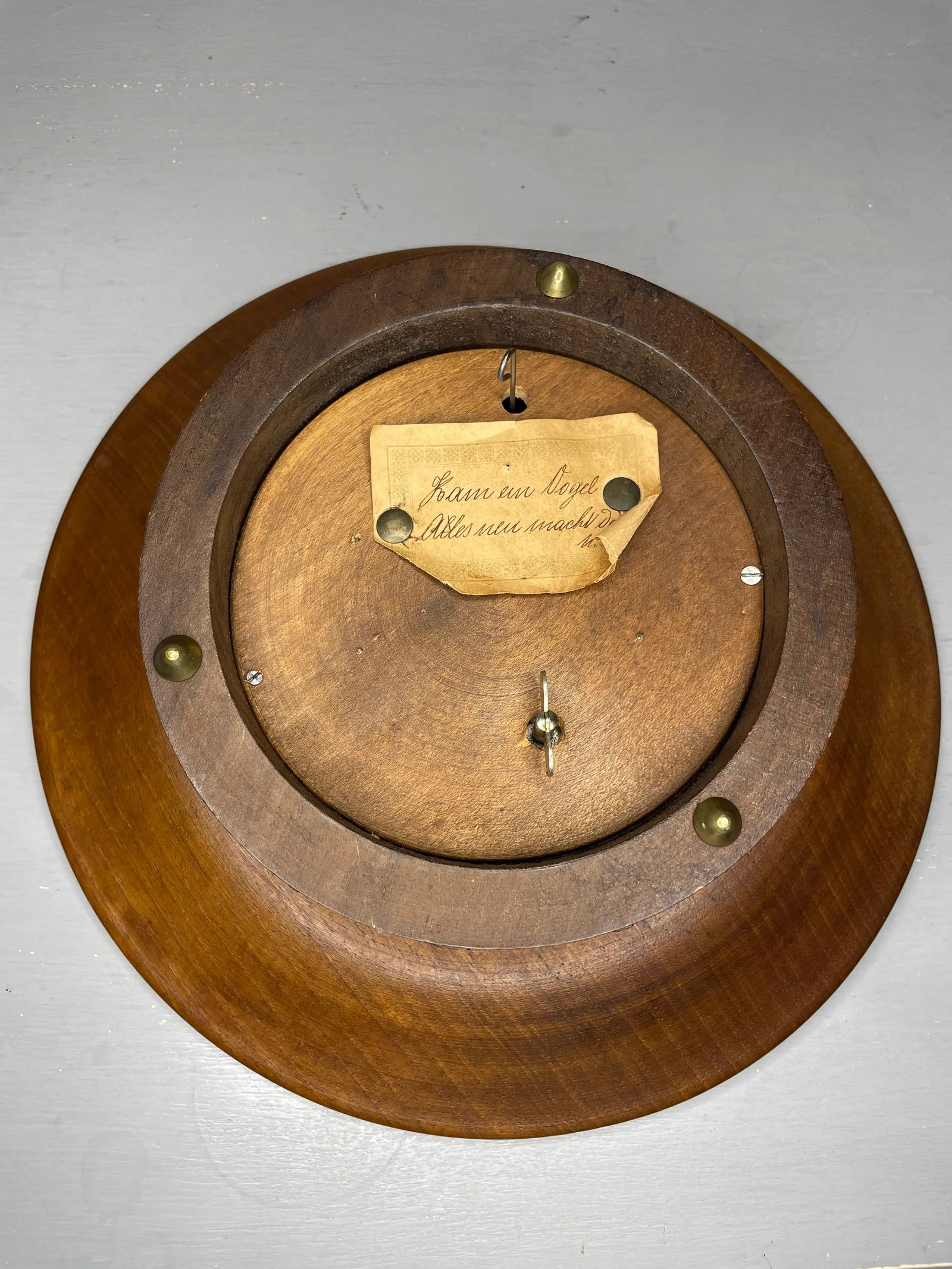 Antique German Black Forest Music Tray - 3