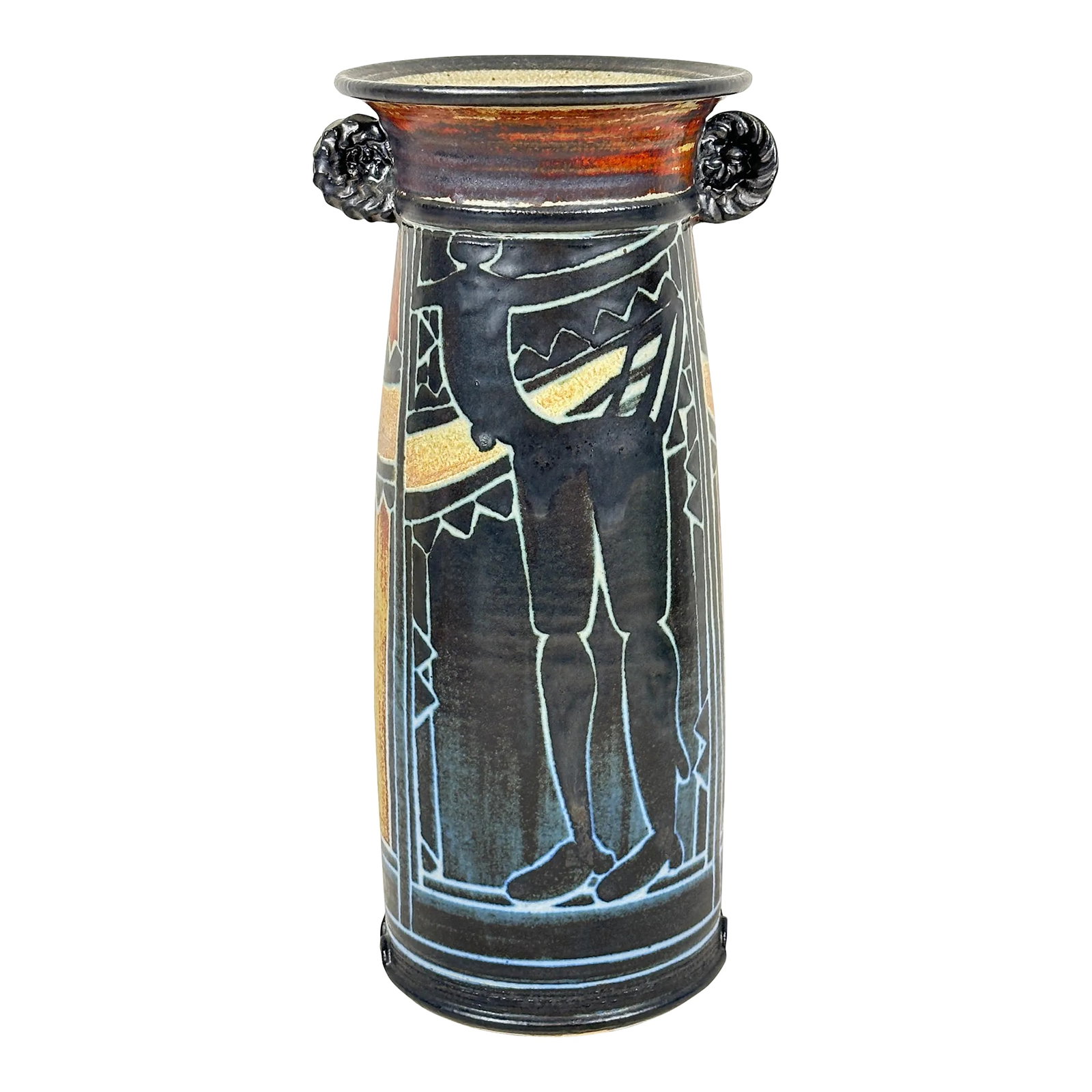 Vintage Art Vase: Vintage signed art vase. This is a pre-owned item so please see all pictures and ask any questions. Condition: Alterations: Original Condition Unaltered Imperfections: Some Imperfections Condition Not