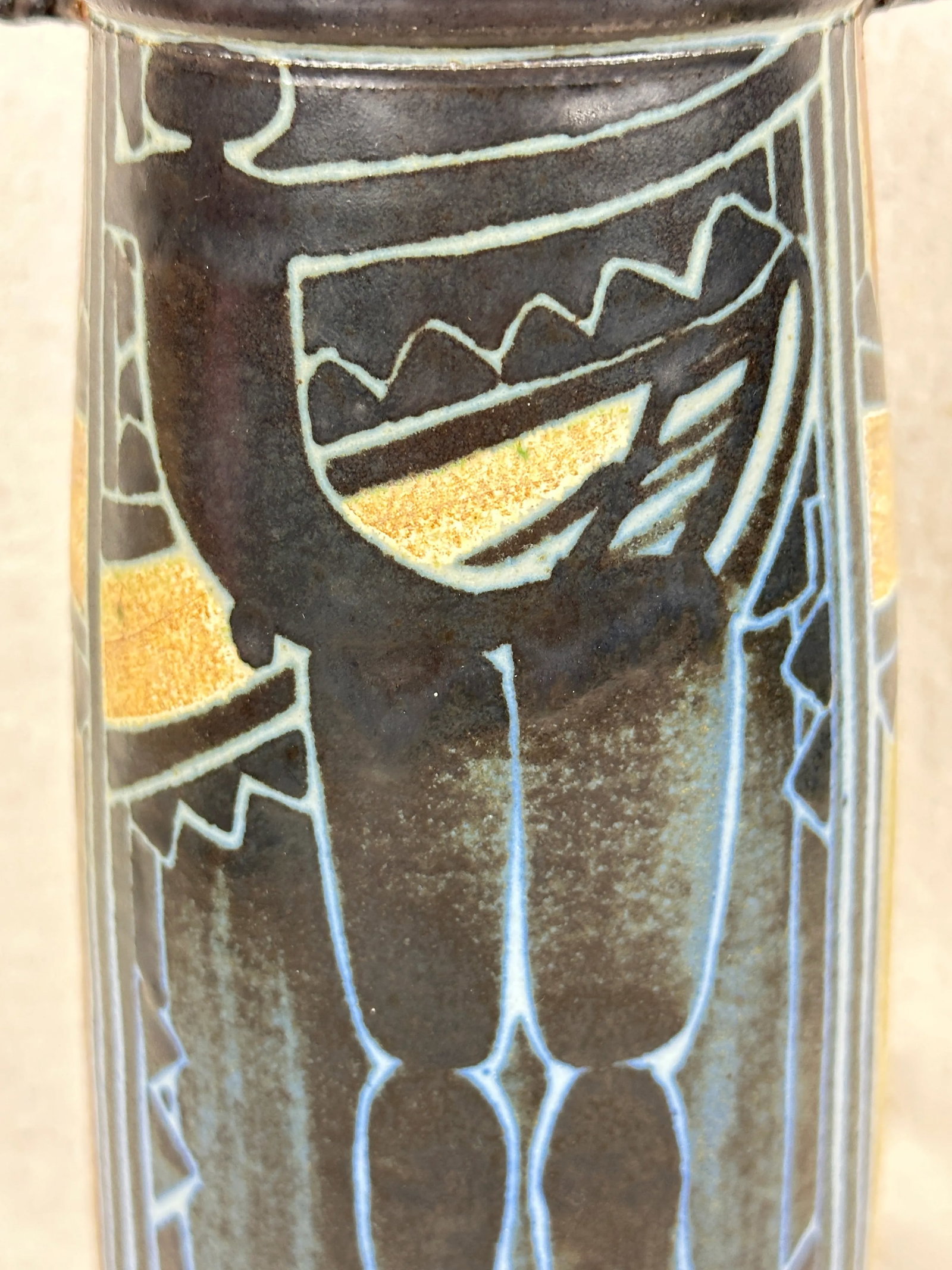 Vintage Art Vase - 5