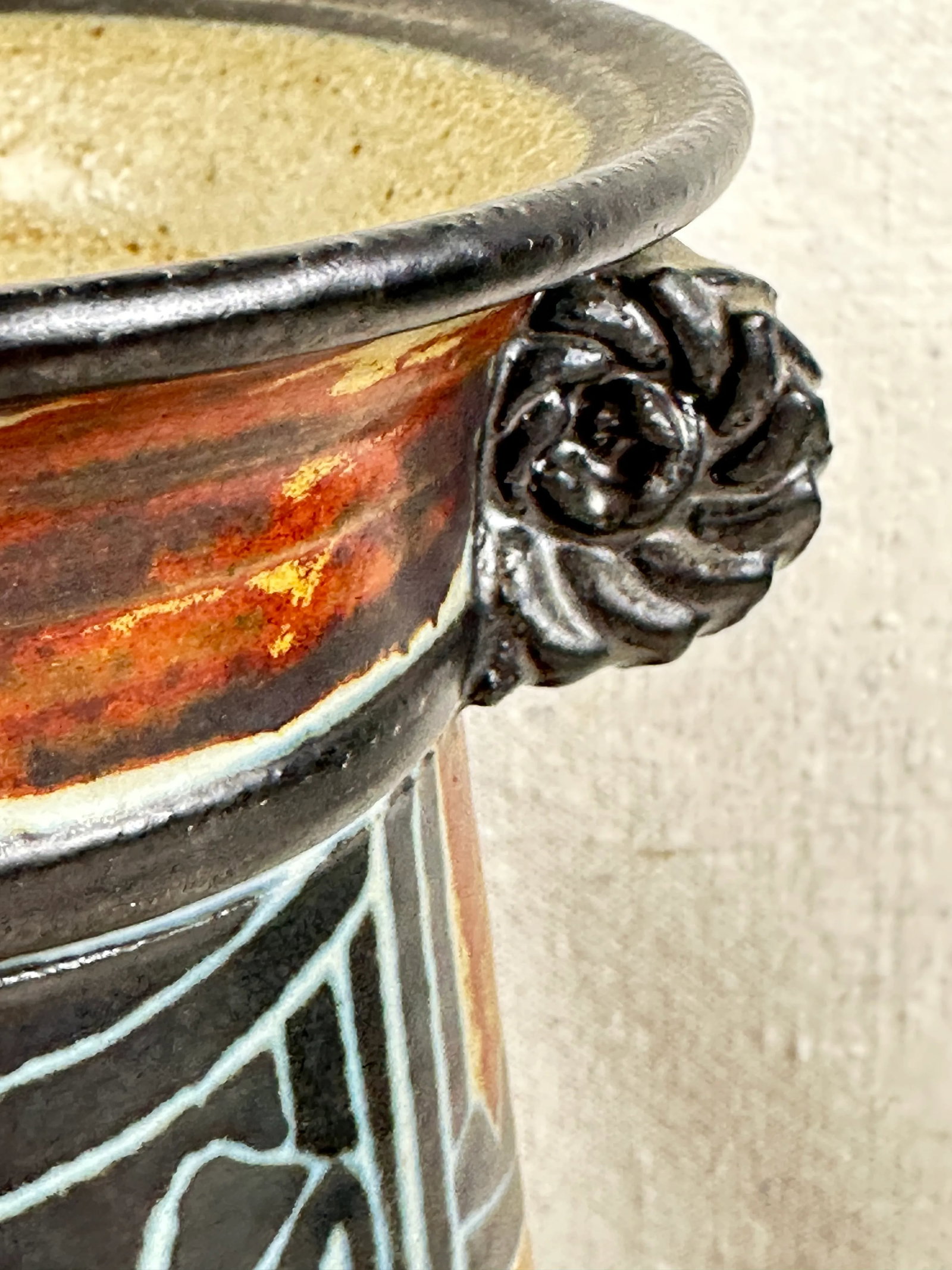 Vintage Art Vase - 6
