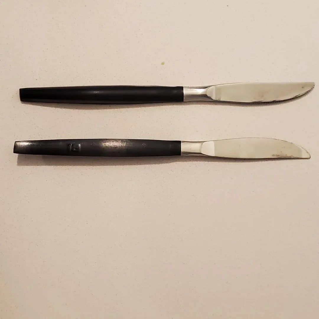 Set of 34 Mid-Century Modern Stainless Brunch Knives - 4