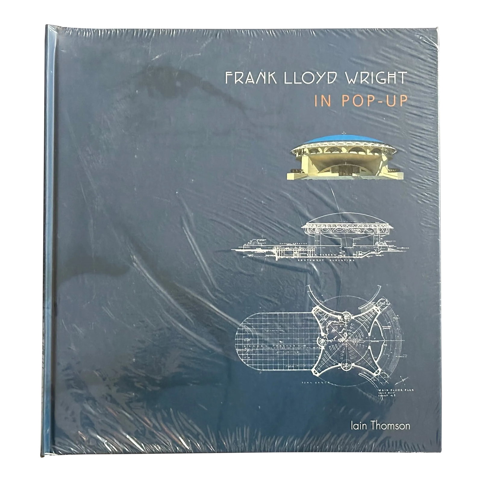 Frank Lloyd Wright Pop Up Book: This vintage Frank Lloyd Wright pop-up book would make a fabulous architectural statement displayed on a modern home's coffee table. In its original factory-sealed wrapping, the vintage pop-up book is