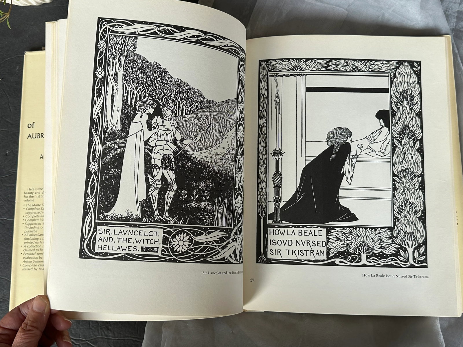 Vintage Collected Drawings of Aubrey Beardsley Art Print Book - 10