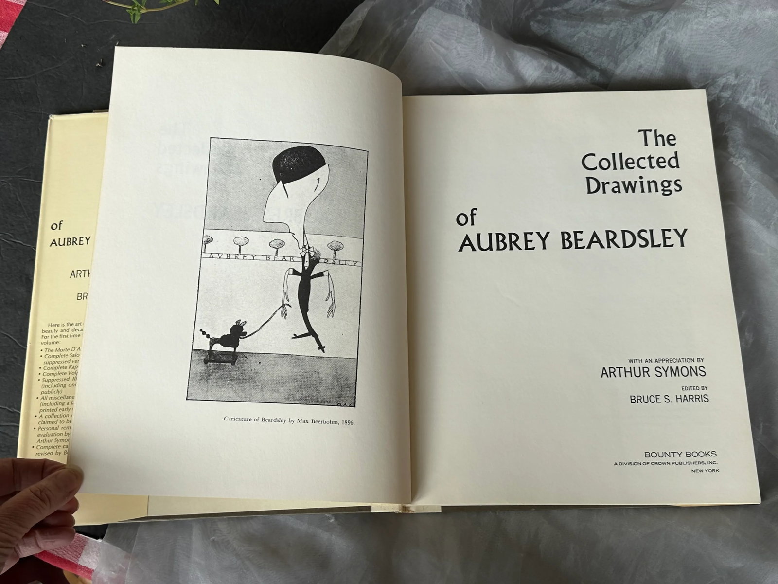 Vintage Collected Drawings of Aubrey Beardsley Art Print Book - 5