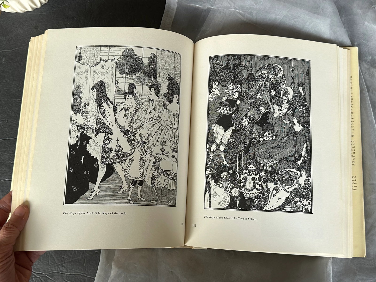 Vintage Collected Drawings of Aubrey Beardsley Art Print Book - 7