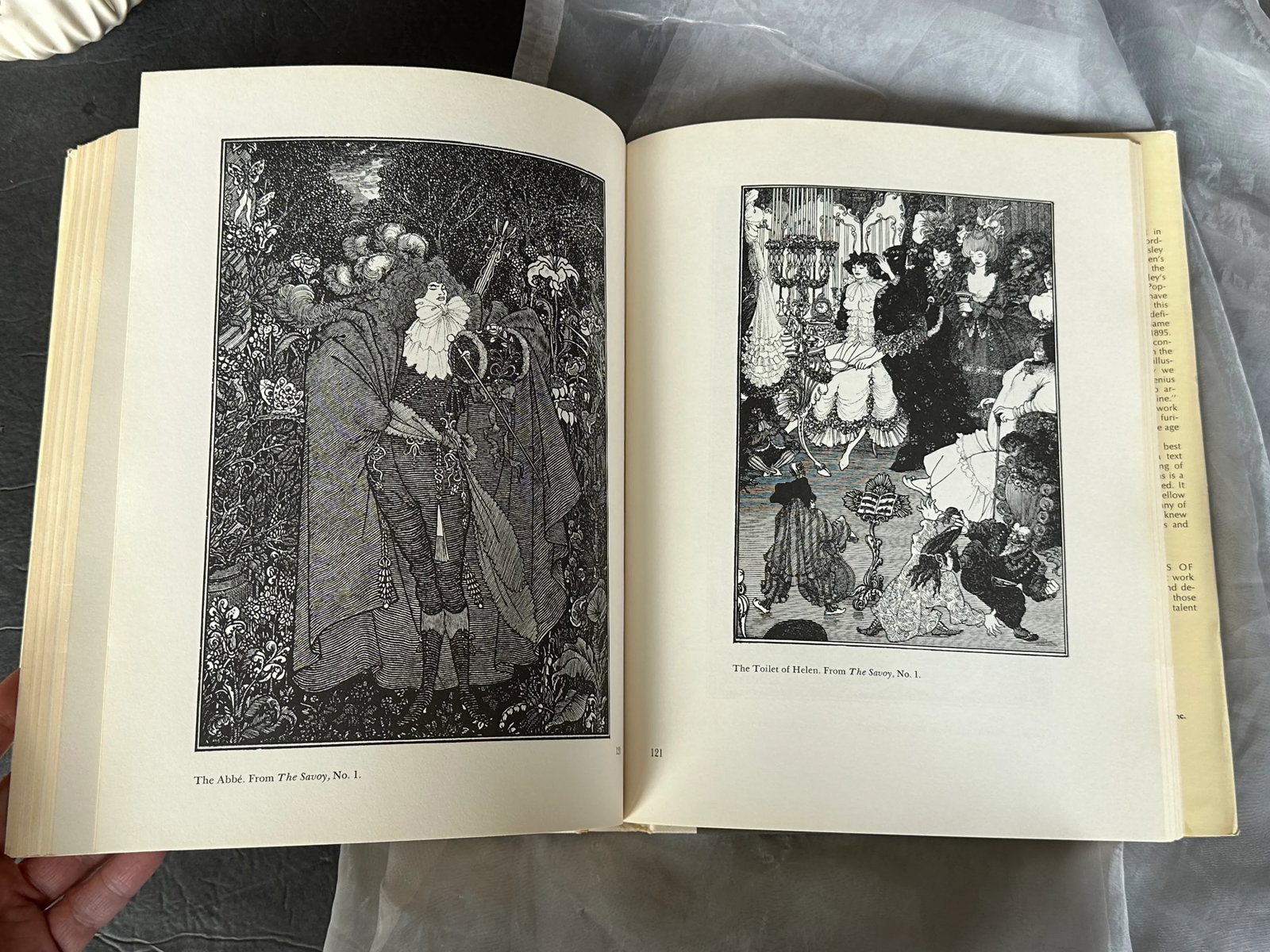 Vintage Collected Drawings of Aubrey Beardsley Art Print Book - 8