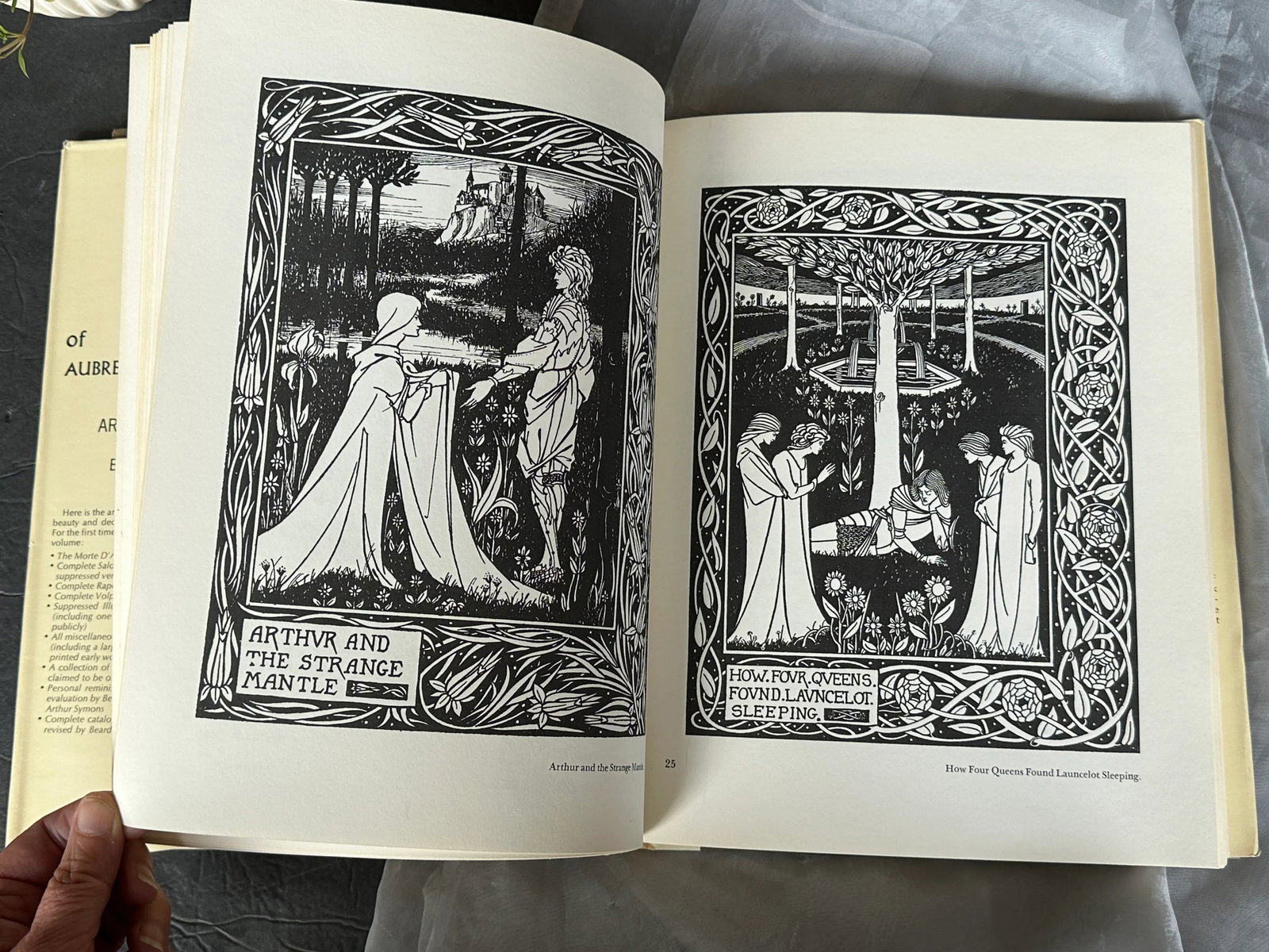 Vintage Collected Drawings of Aubrey Beardsley Art Print Book - 9
