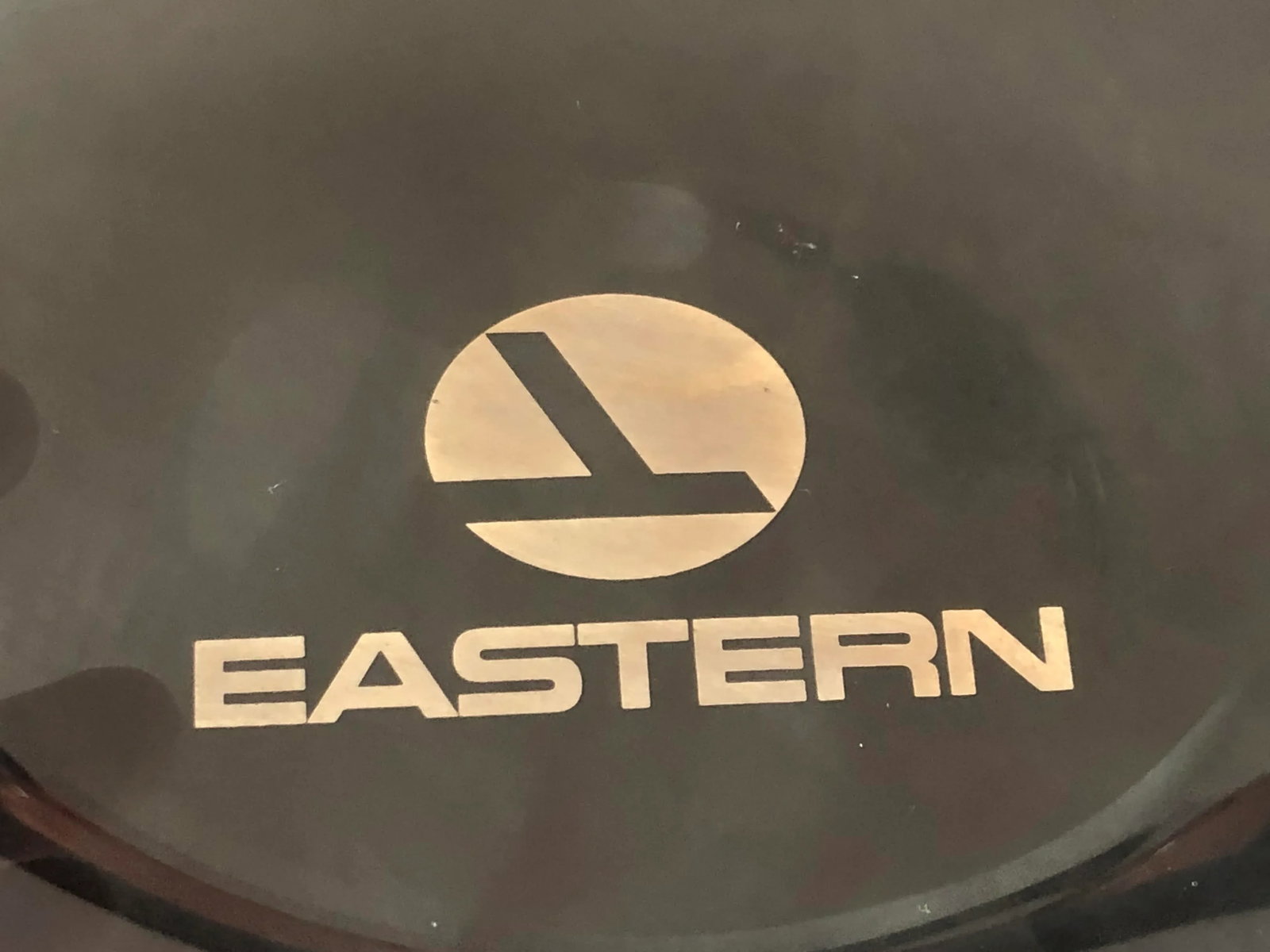 Vintage Eastern Airlines Smoked Glass Tray - 11