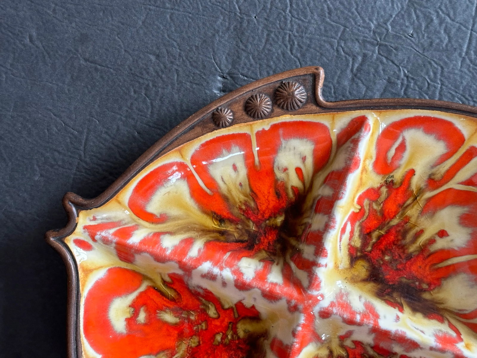Mid Century California Pottery Decorative Fish Serving Dish - 4