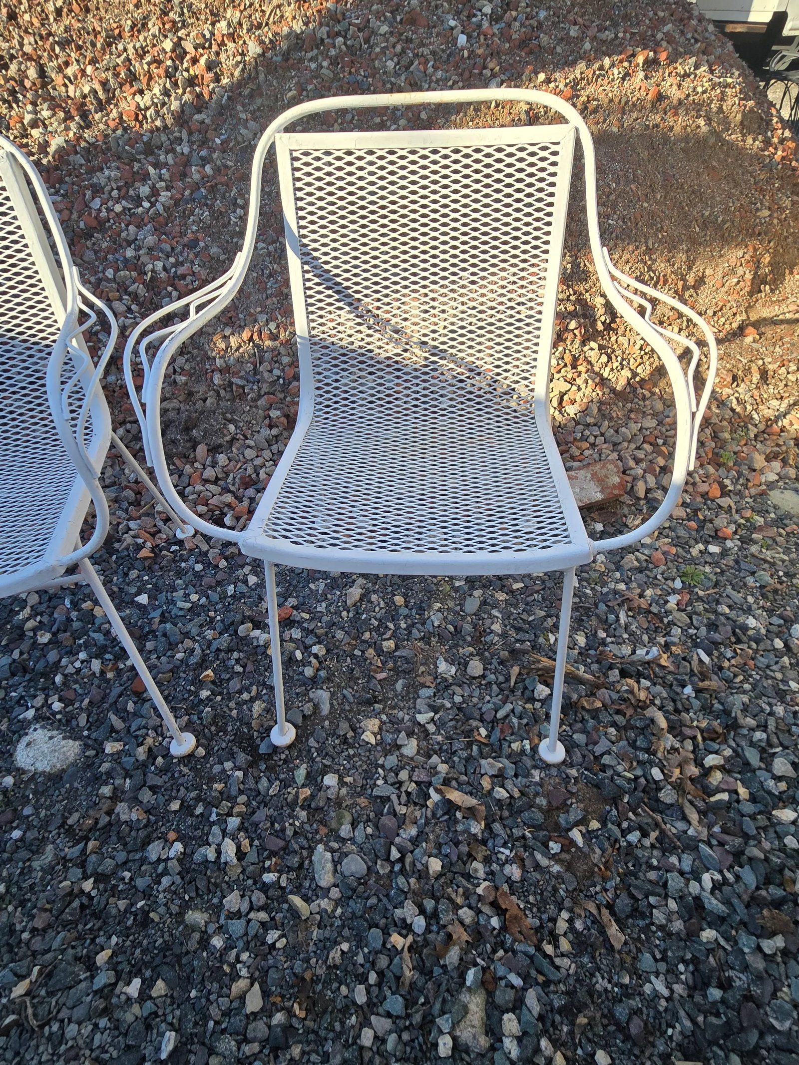 Vintage Woodard Sculptura Style Outdoor Patio Seating, Attributed - 10