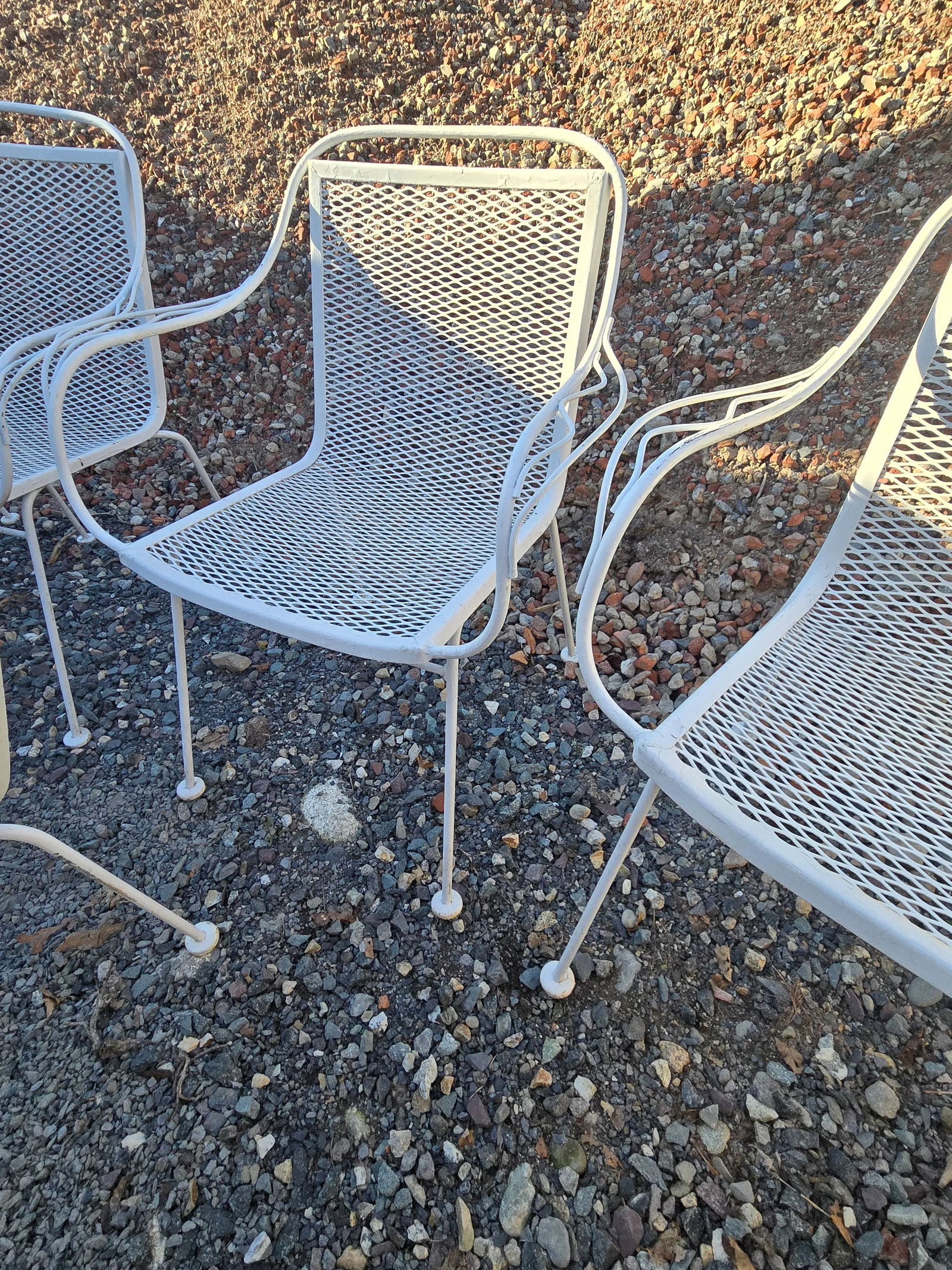 Vintage Woodard Sculptura Style Outdoor Patio Seating, Attributed - 12