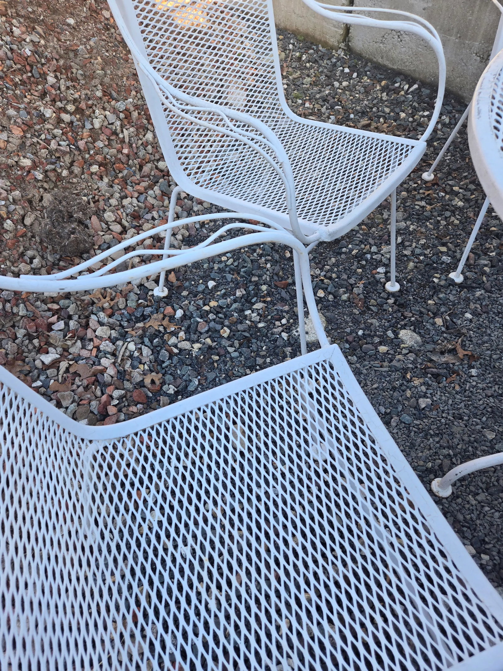 Vintage Woodard Sculptura Style Outdoor Patio Seating, Attributed - 6