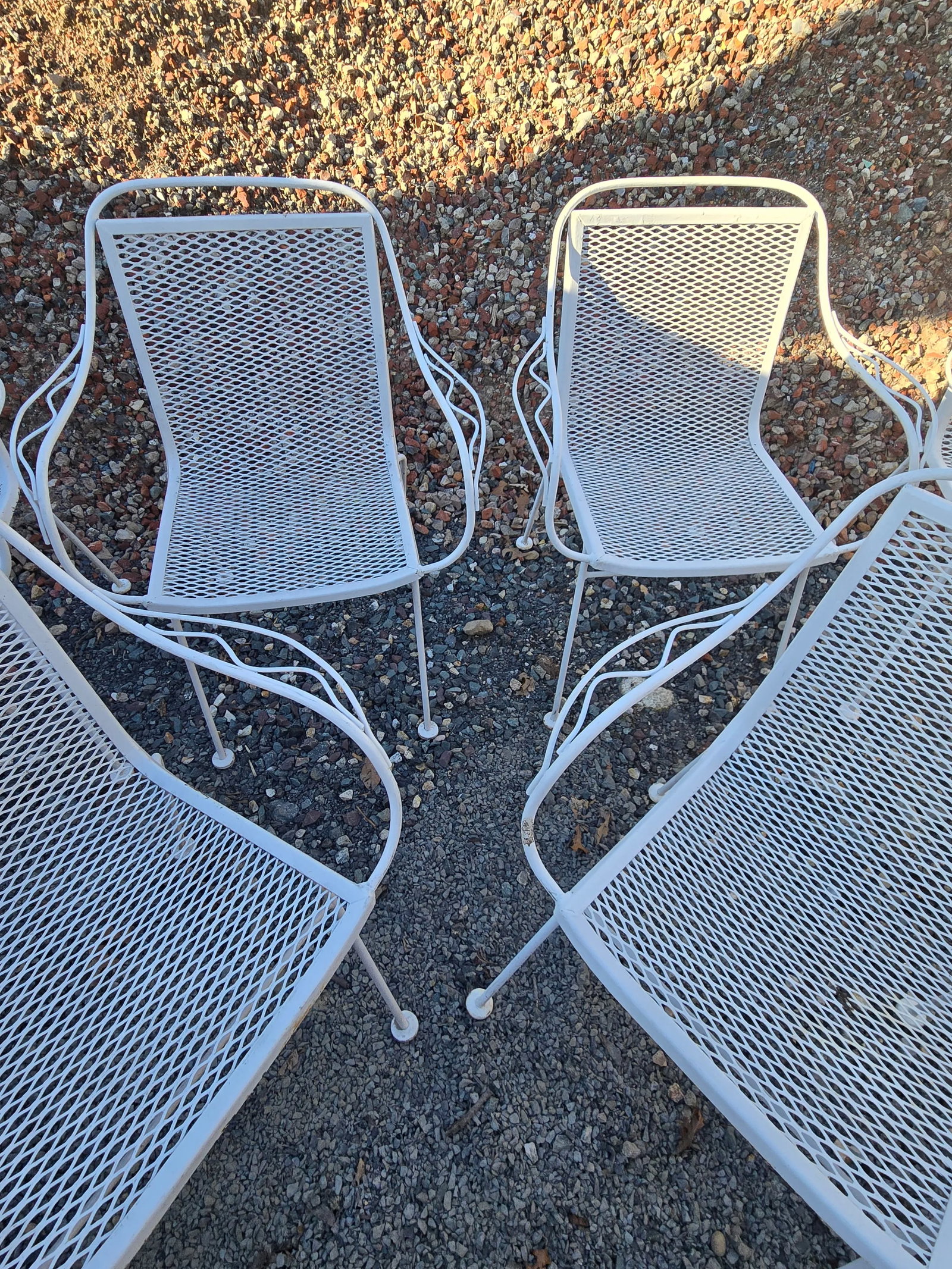 Vintage Woodard Sculptura Style Outdoor Patio Seating, Attributed - 8