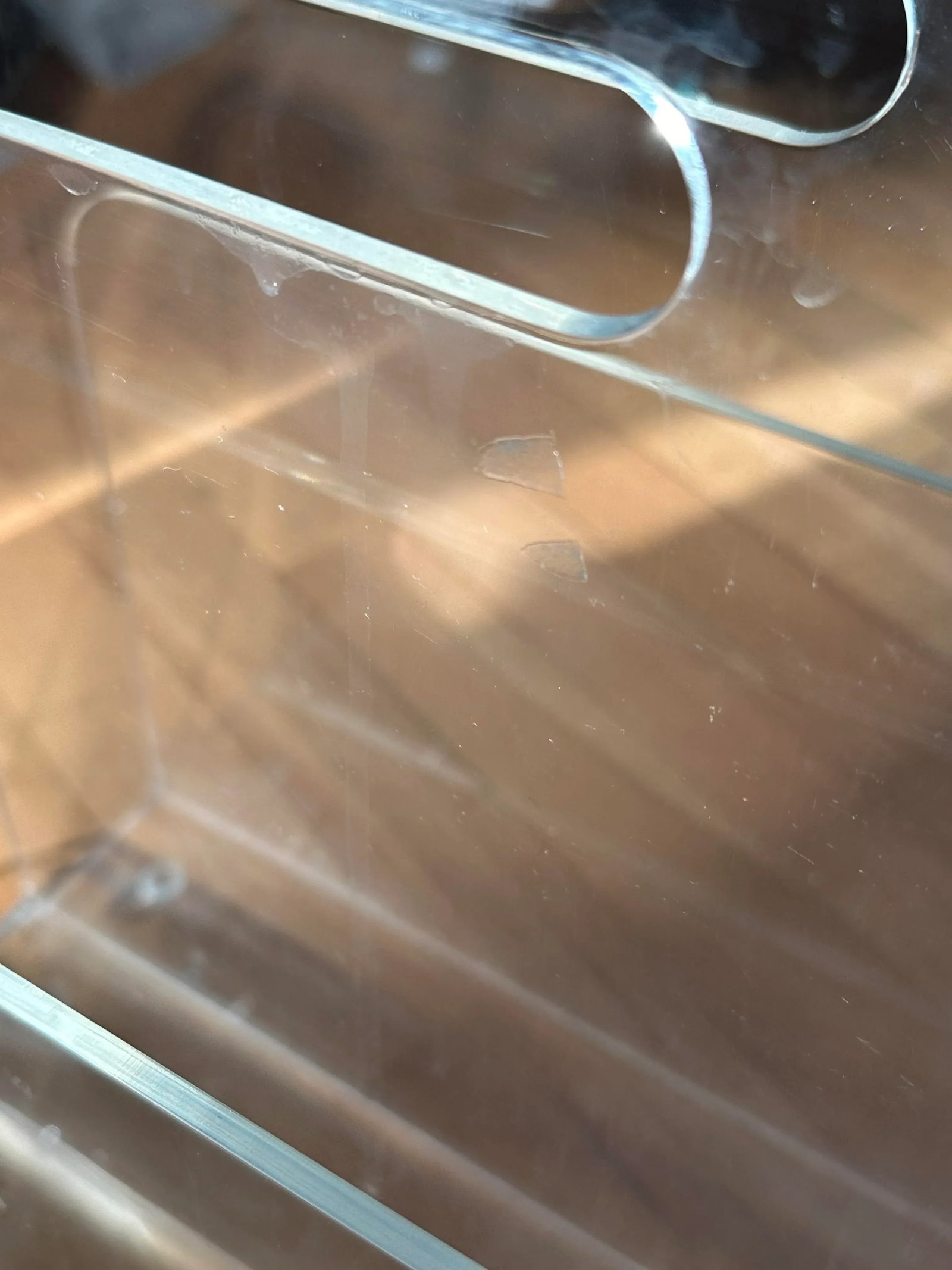 Vintage Mid Century Modern Lucite Magazine Rack - 7