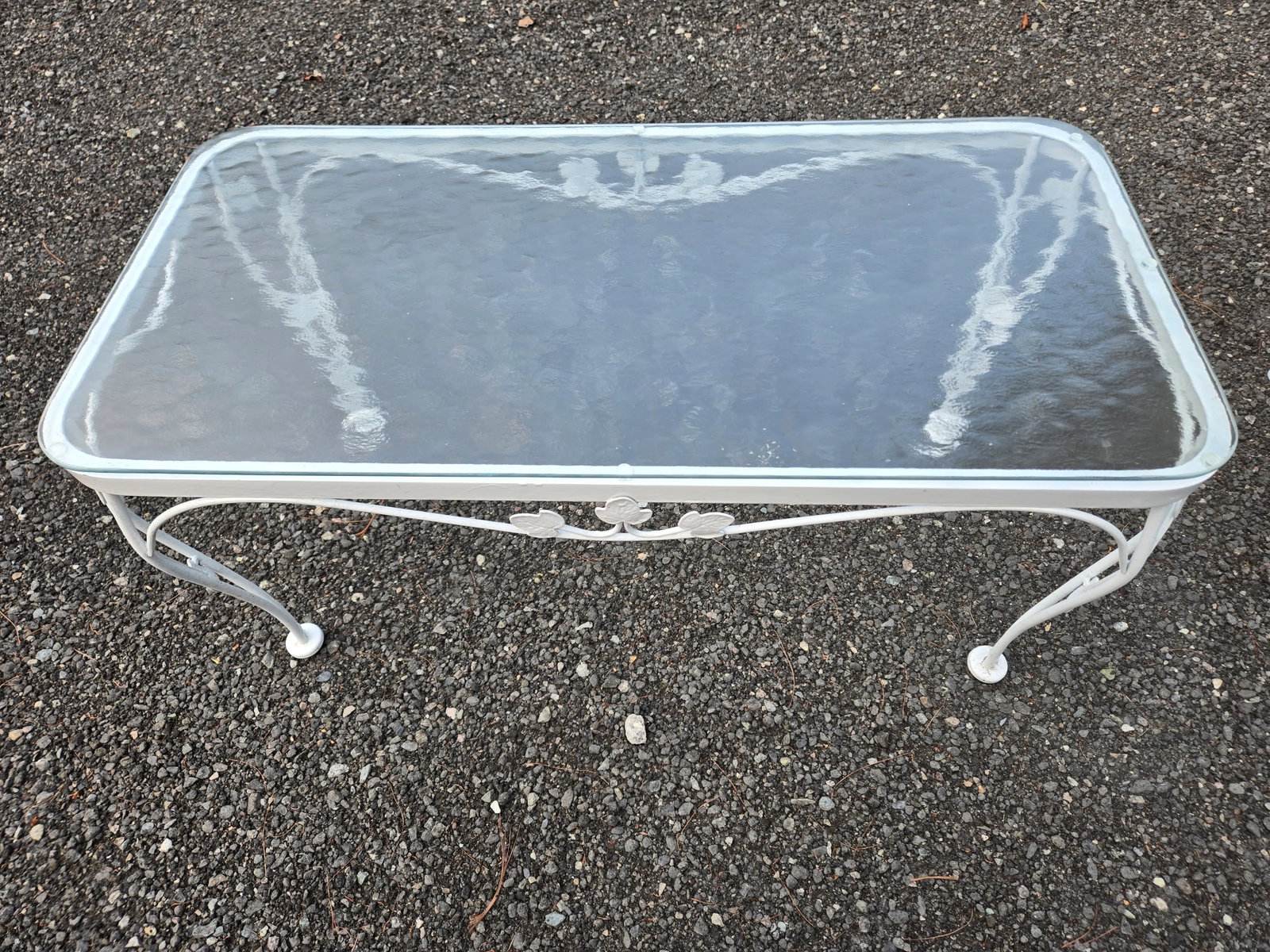 Vintage Wrought Iron Outdoor Patio Seating - 2