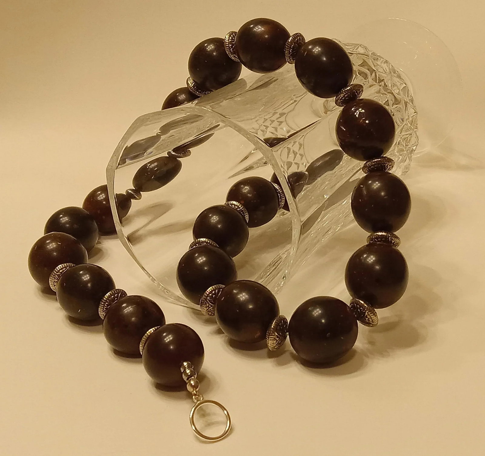 Antique Baltic Amber Necklace - 11