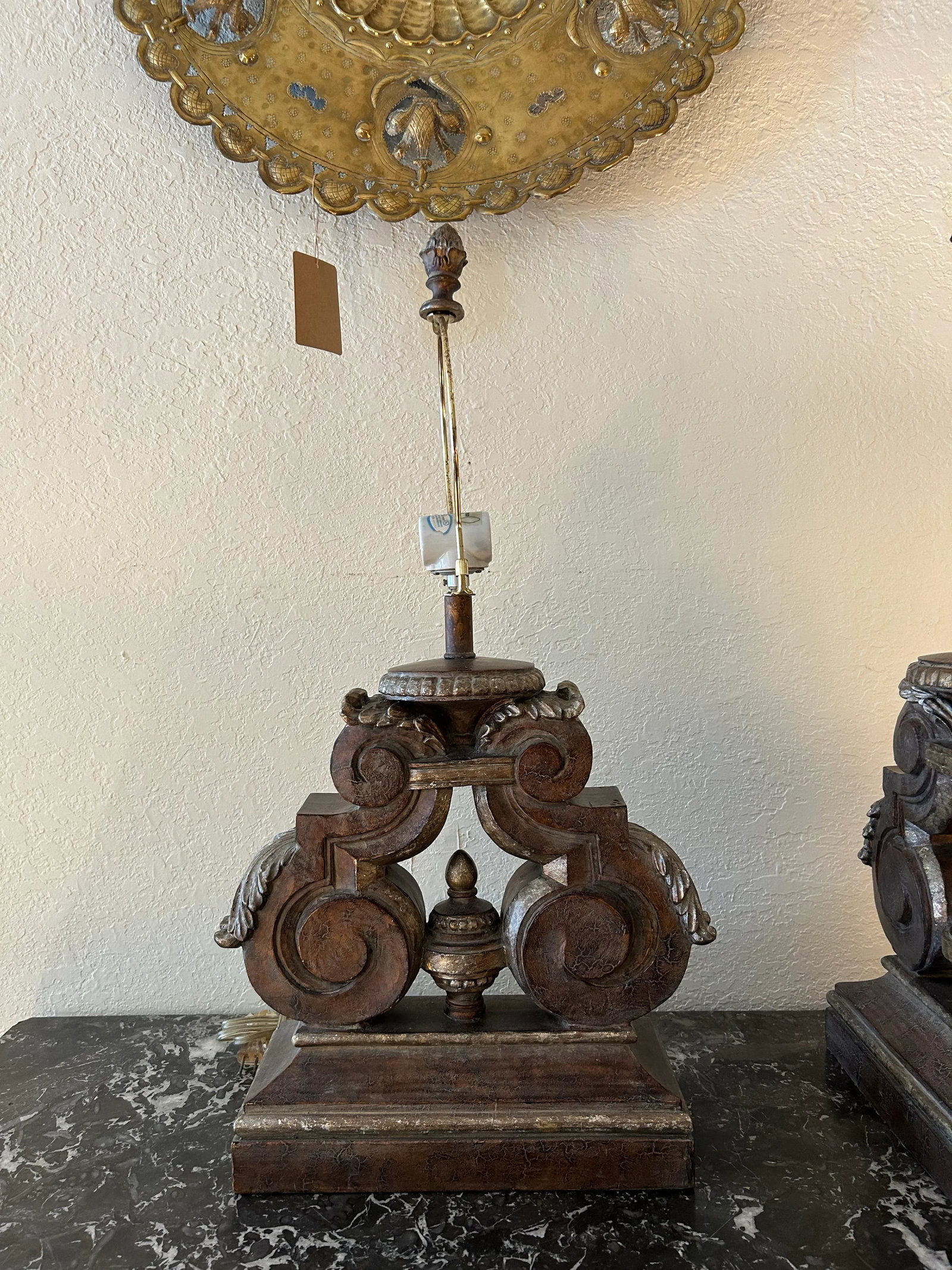 1980s Pair of Neoclassical Style Lamps - 2