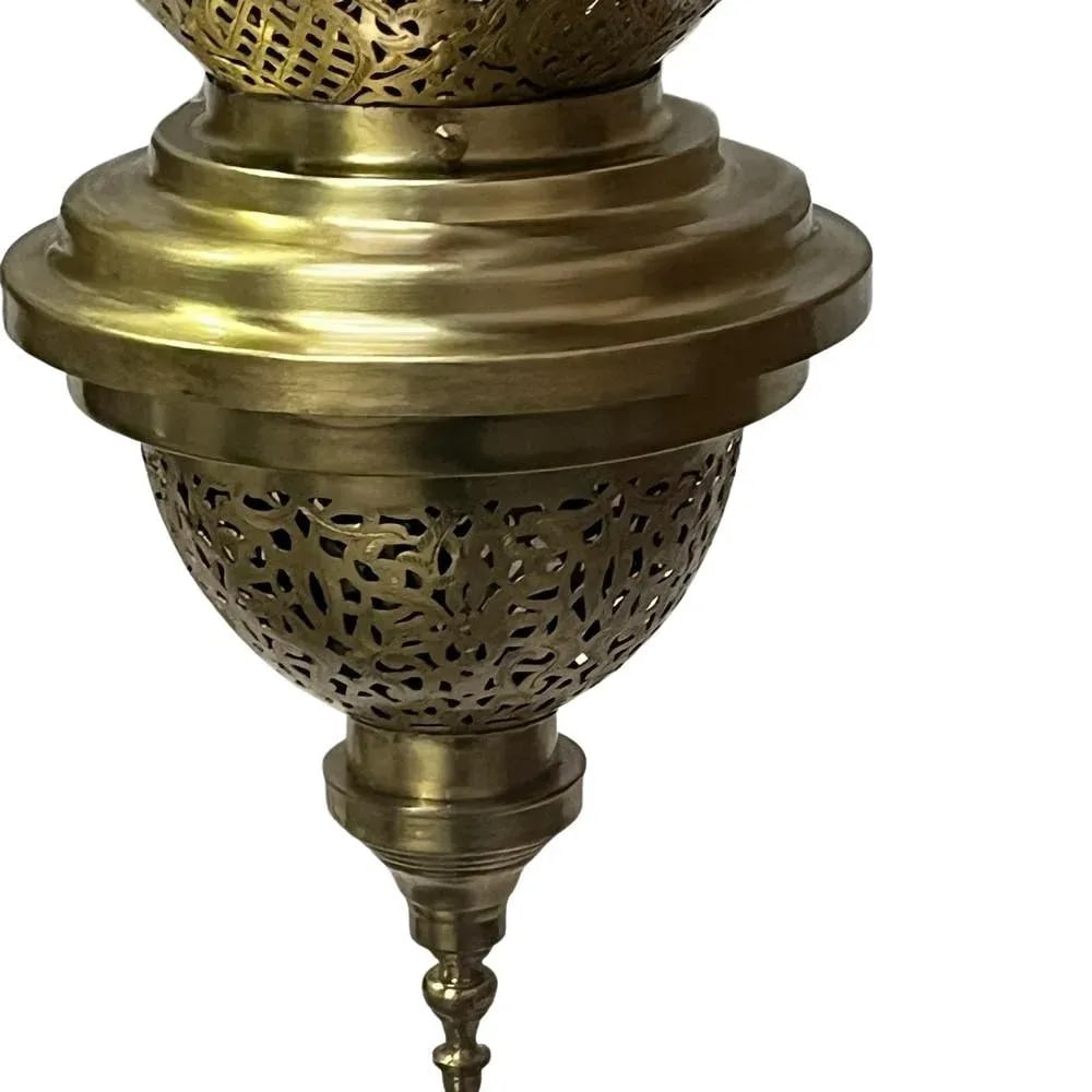 Brass Teardrop Lantern - Large - 3