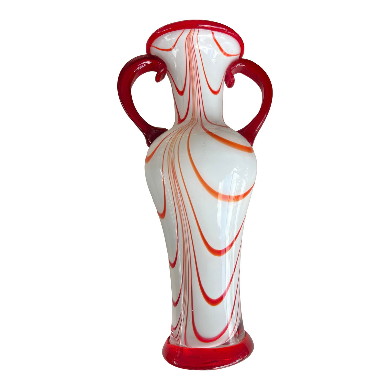 Vintage Murano Style Blown Glass Vase (1 of 8)