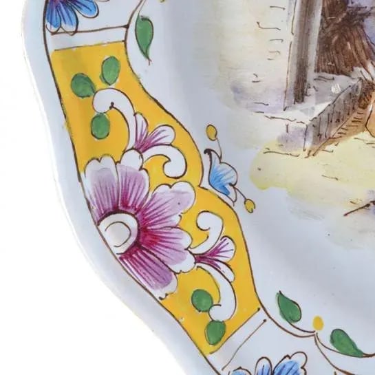 Lille Faience Plate France c.a 1767 / 18th Century - 6