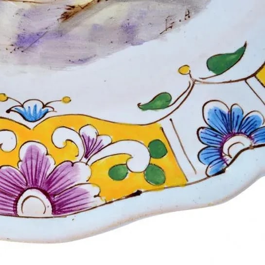 Lille Faience Plate France c.a 1767 / 18th Century - 7