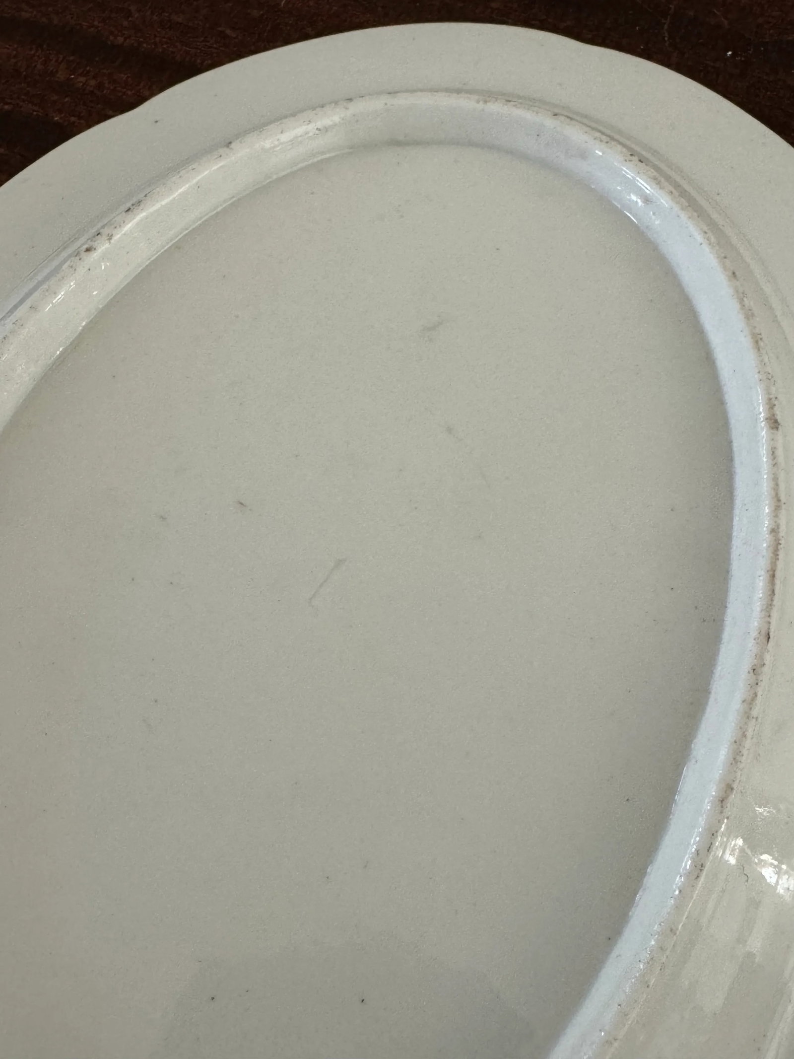 Early 19th Century Coalport Pink Rose Porcelain Platters- a Pair - 10