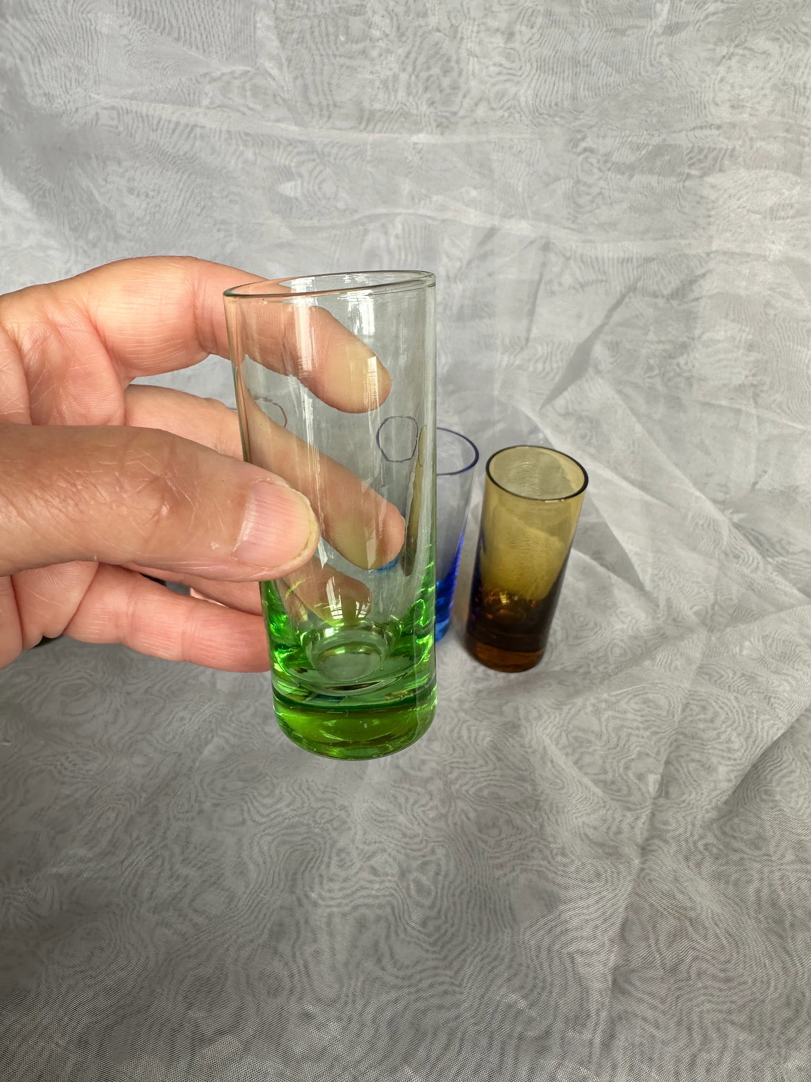 Mid Century Modern Shot Glass Set of 6 - 11