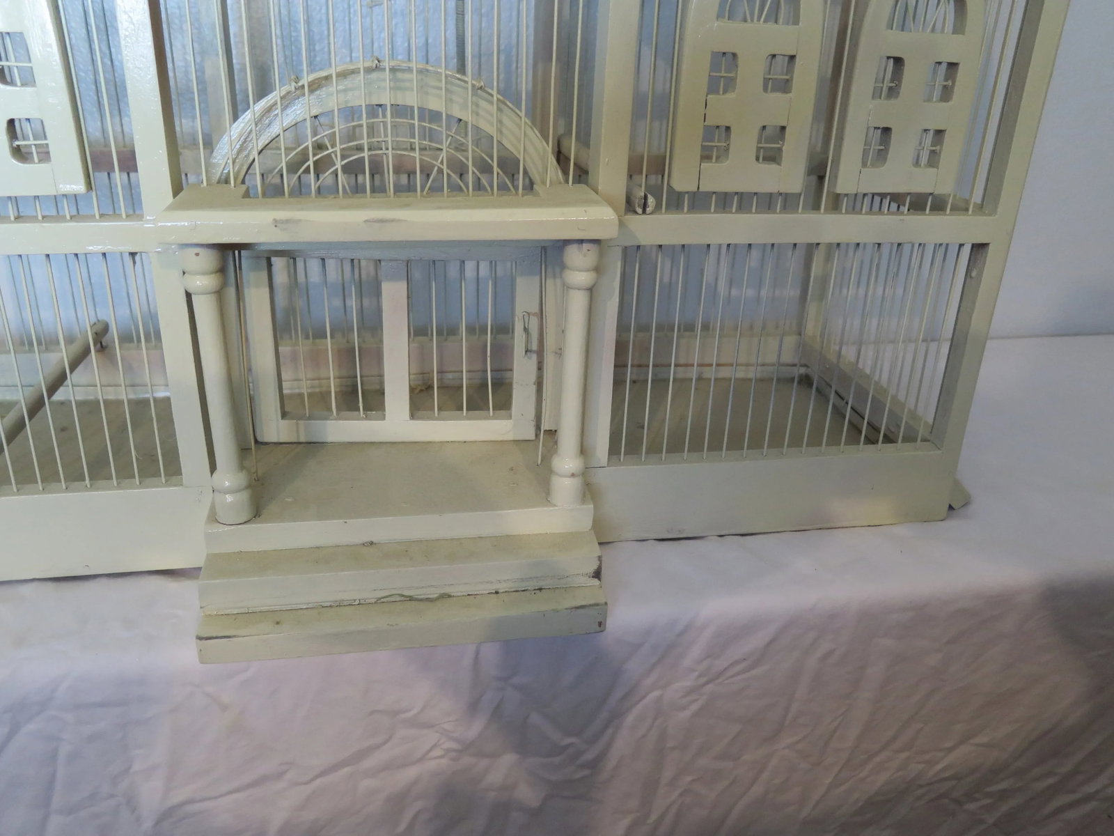 Harrods Department Store 19th Century French Gabled and Metal Hand Crafted Birdcage - 5