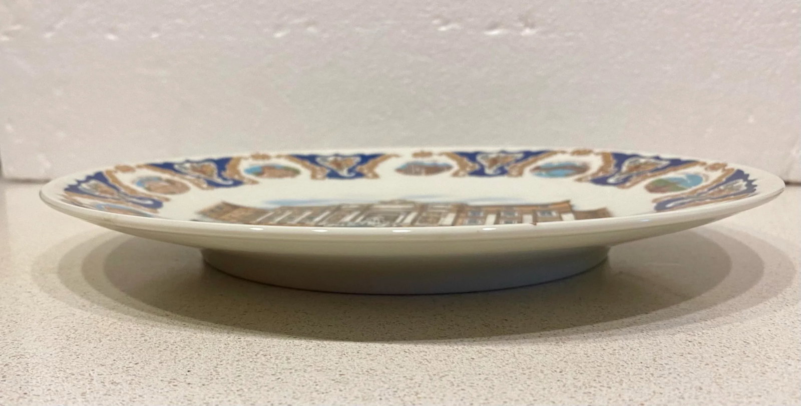 1960s Vintage Richard Ginori Trevi Fountain Decorative Plate - 4