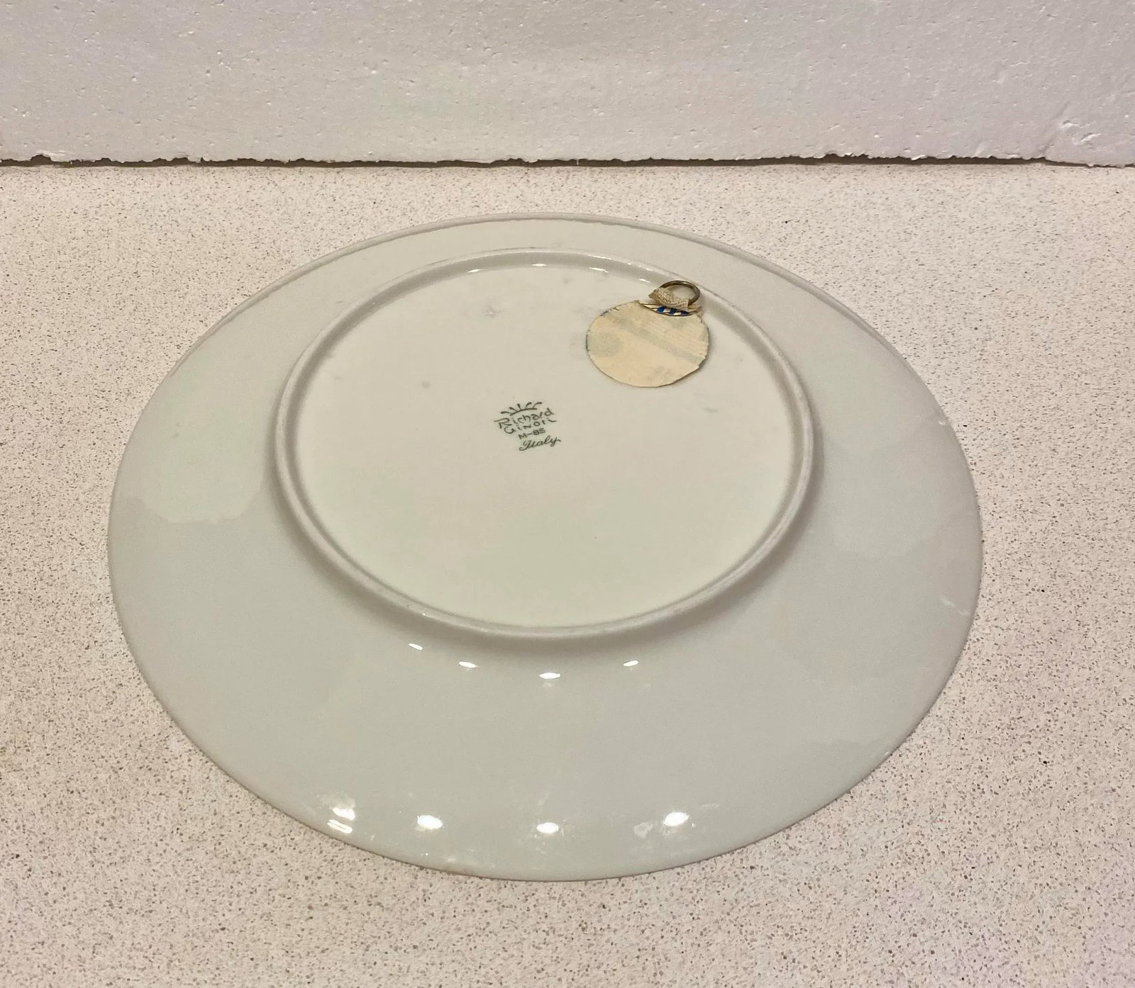 1960s Vintage Richard Ginori Trevi Fountain Decorative Plate - 5