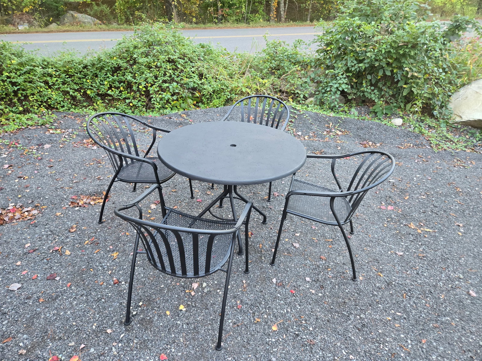 Woodard Wrought Iron Valencia Dining Set - 6