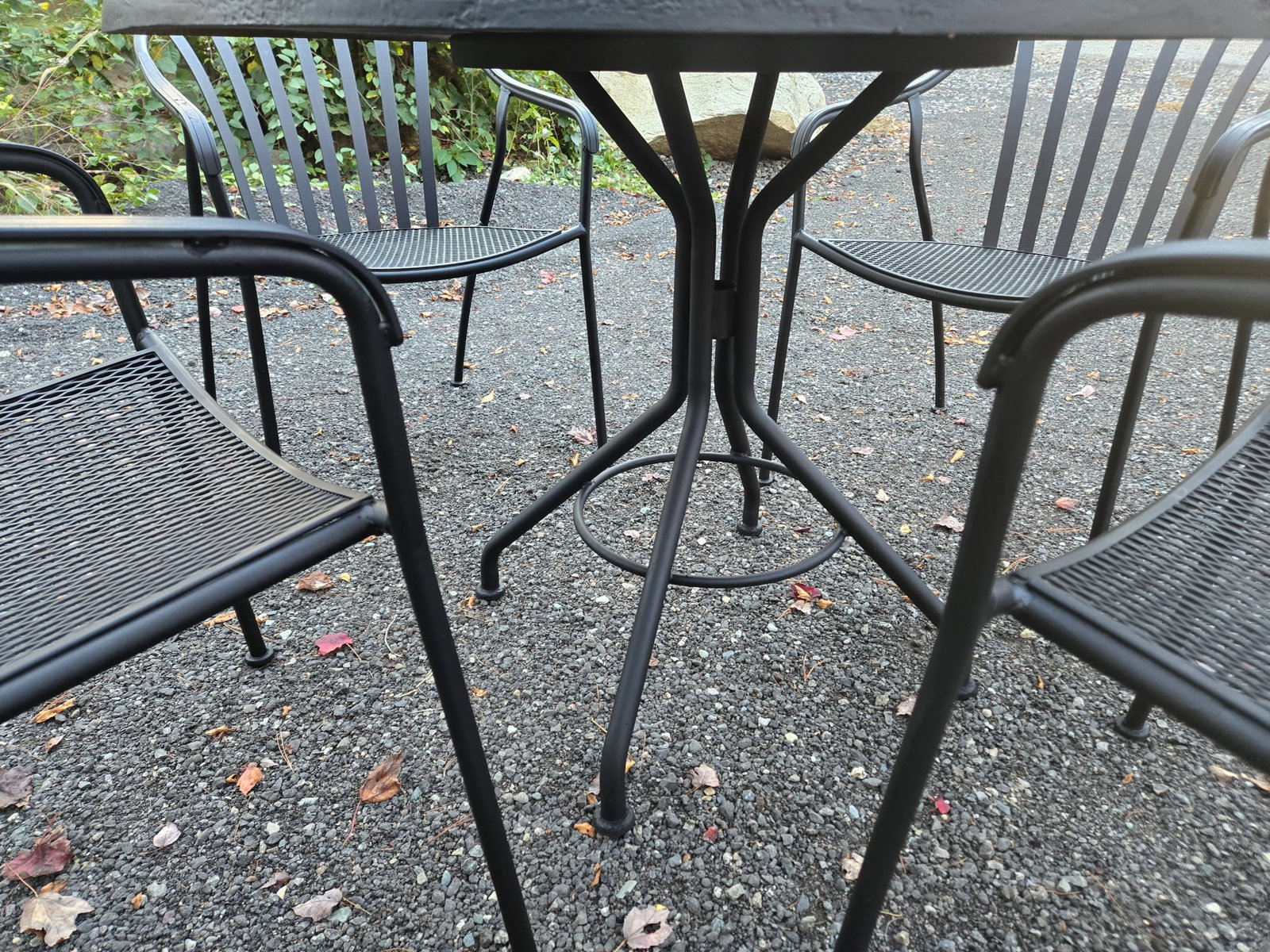 Woodard Wrought Iron Valencia Dining Set - 9