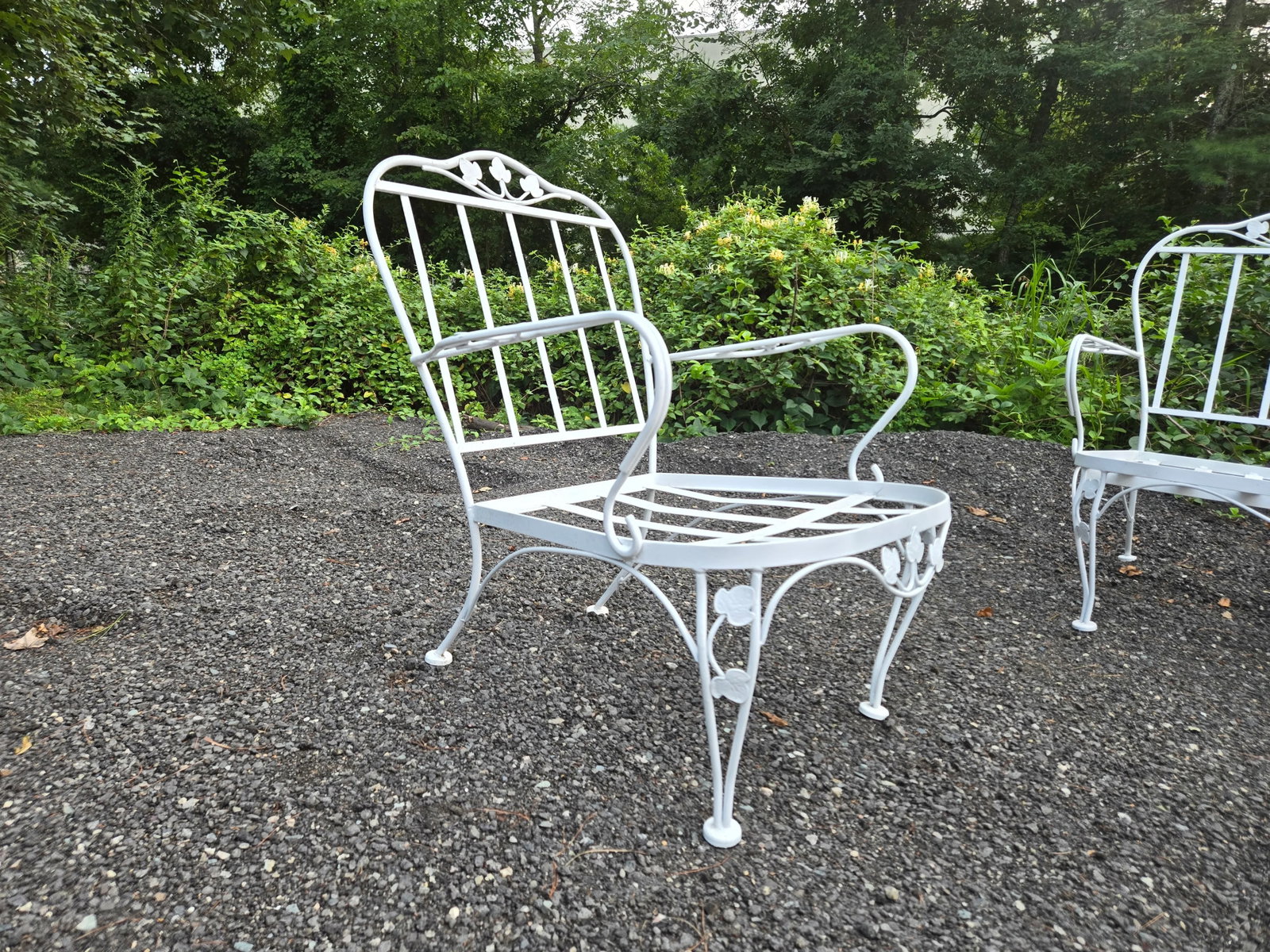 Vintage Wrought Iron Outdoor Patio Furniture - 5