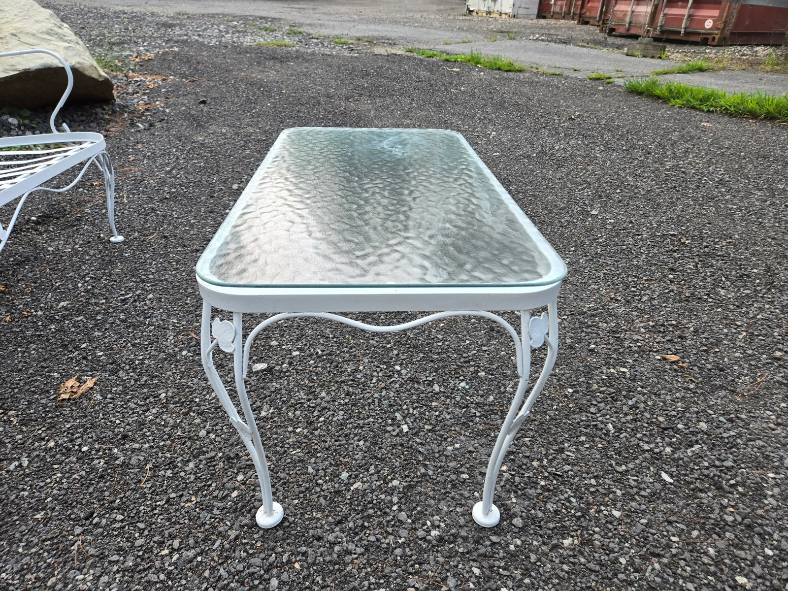 Vintage Wrought Iron Outdoor Patio Furniture - 6