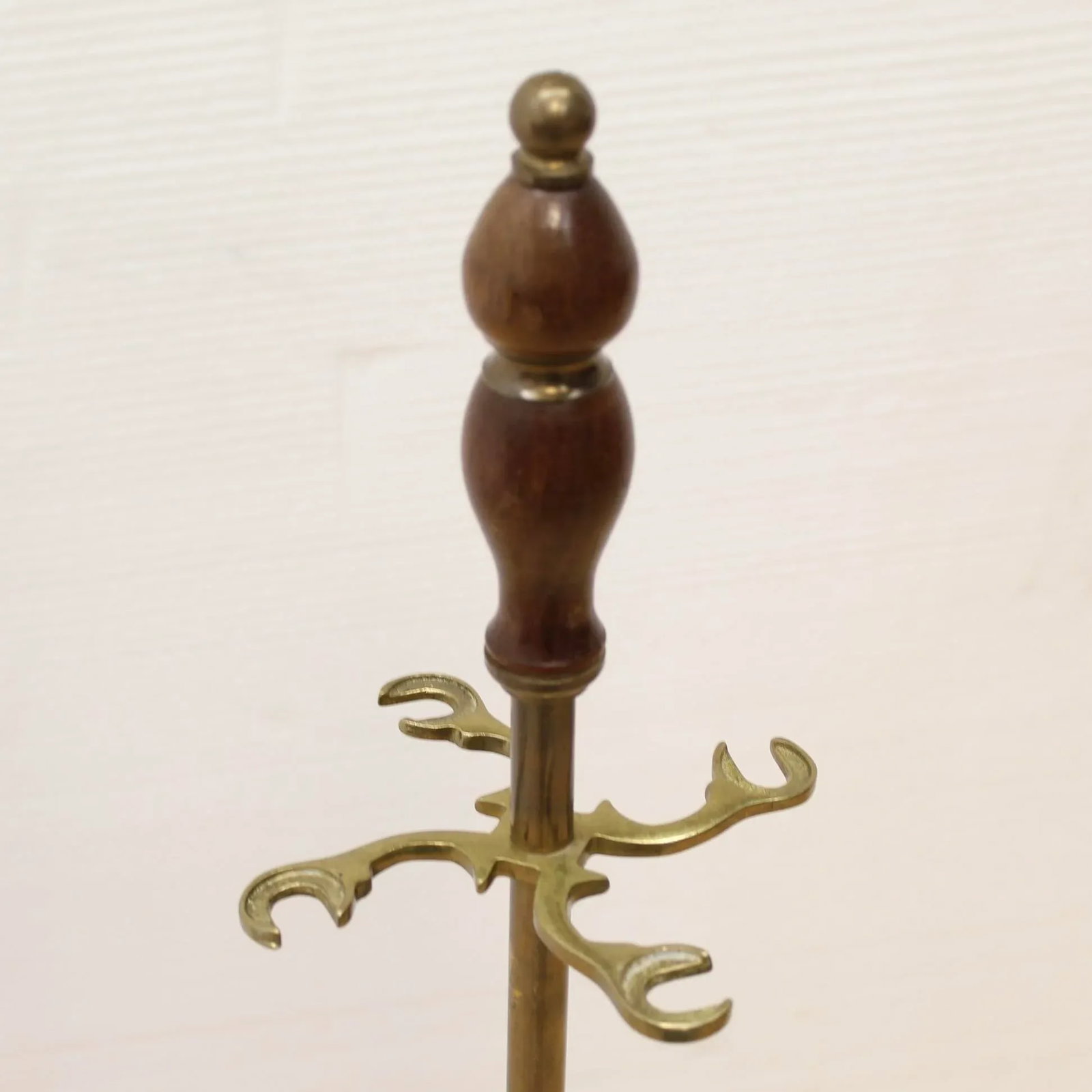 English Carved Ram Head Fireplace Tool Set | 5 Pieces - 7