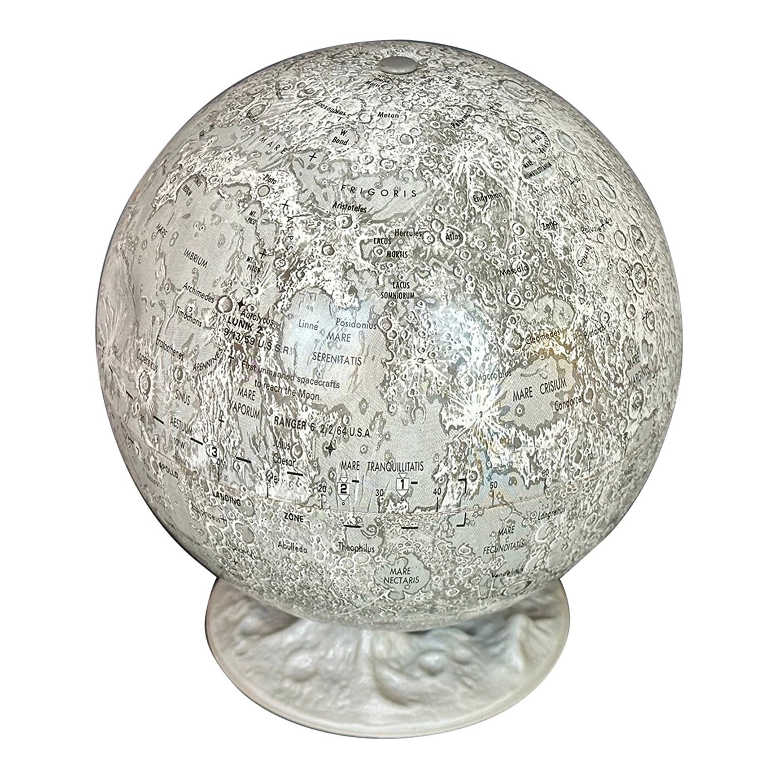 Vintage 1960s Lunar Moon Globe (1 of 12)